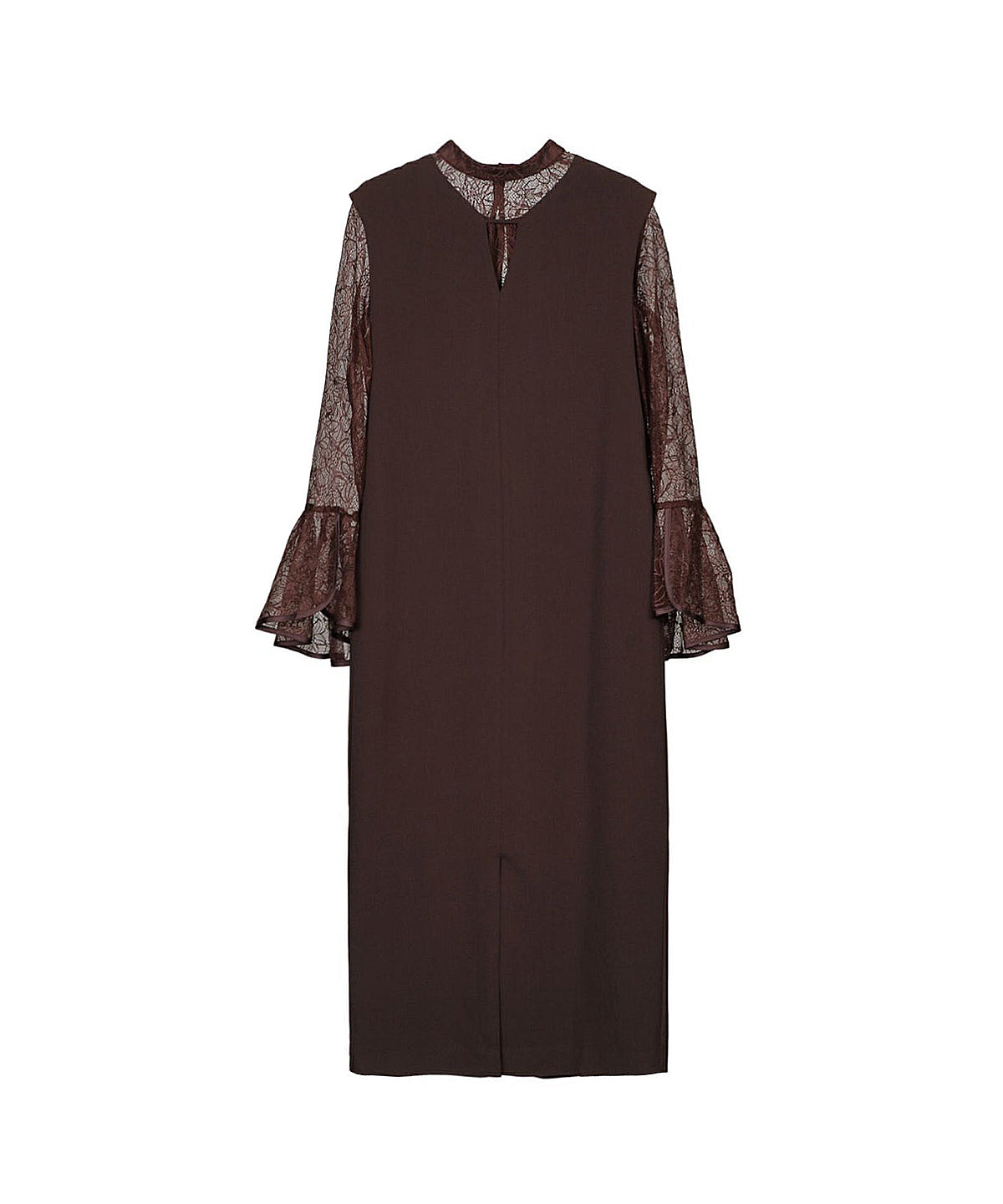 BELL SLEEVE SLIT DRESS