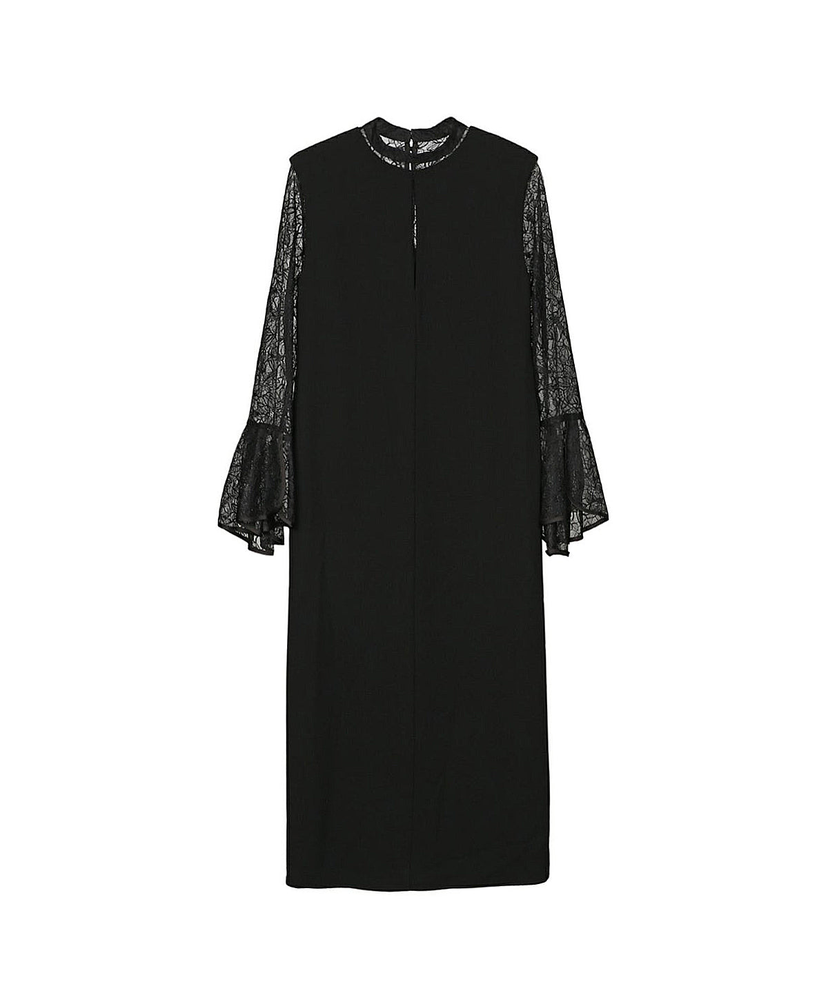BELL SLEEVE SLIT DRESS