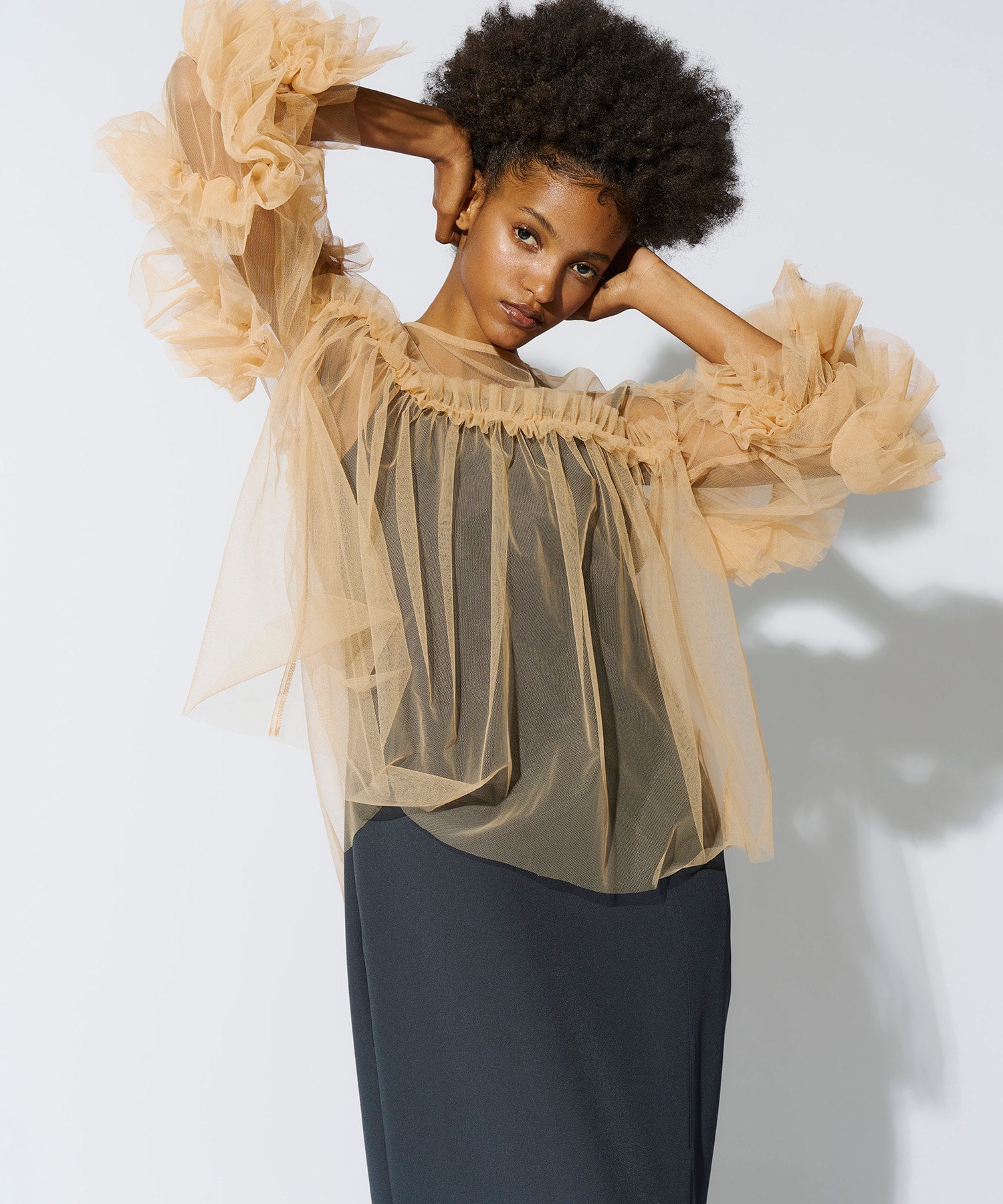 DECORATIVE TULLE TOPS