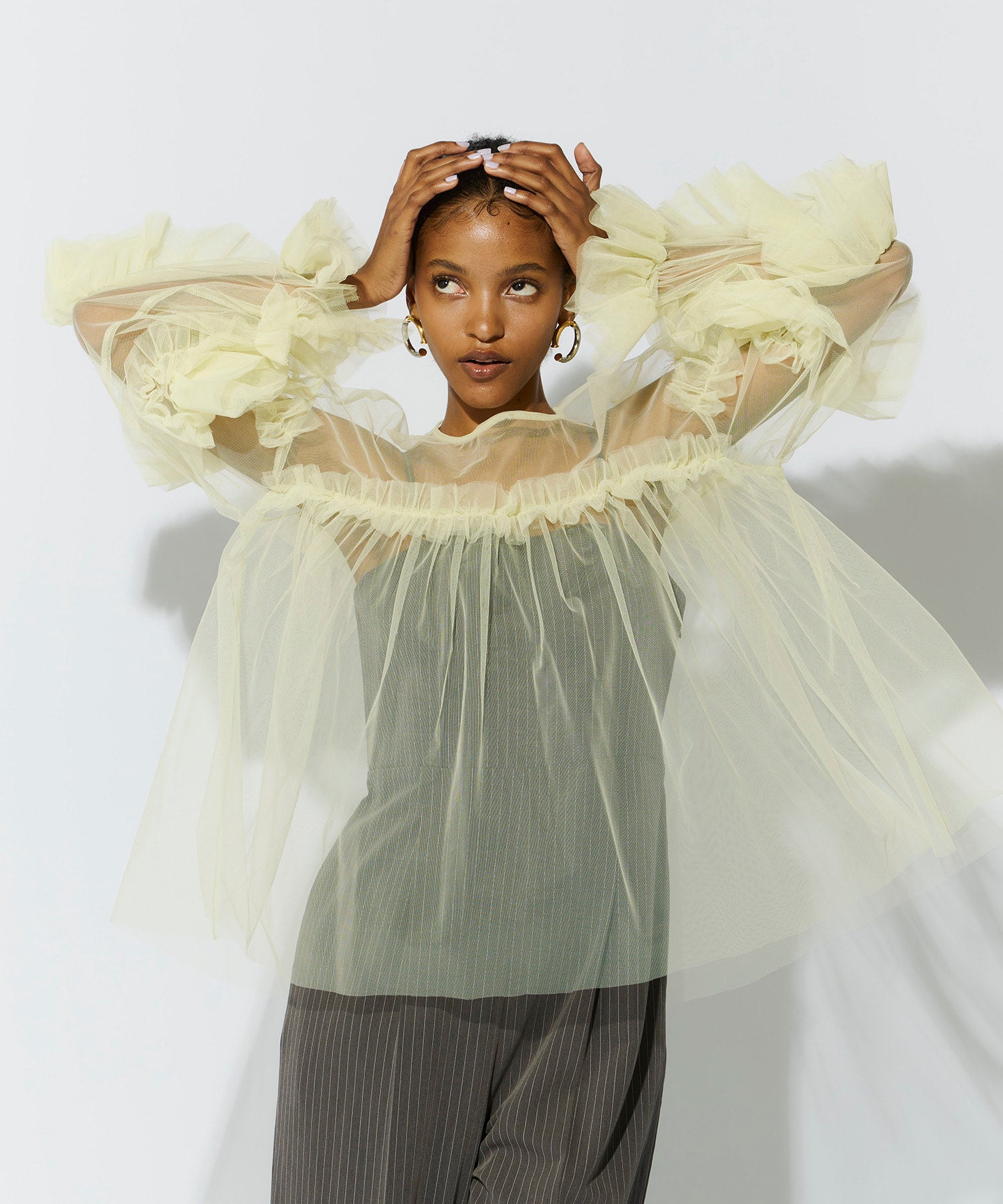 DECORATIVE TULLE TOPS