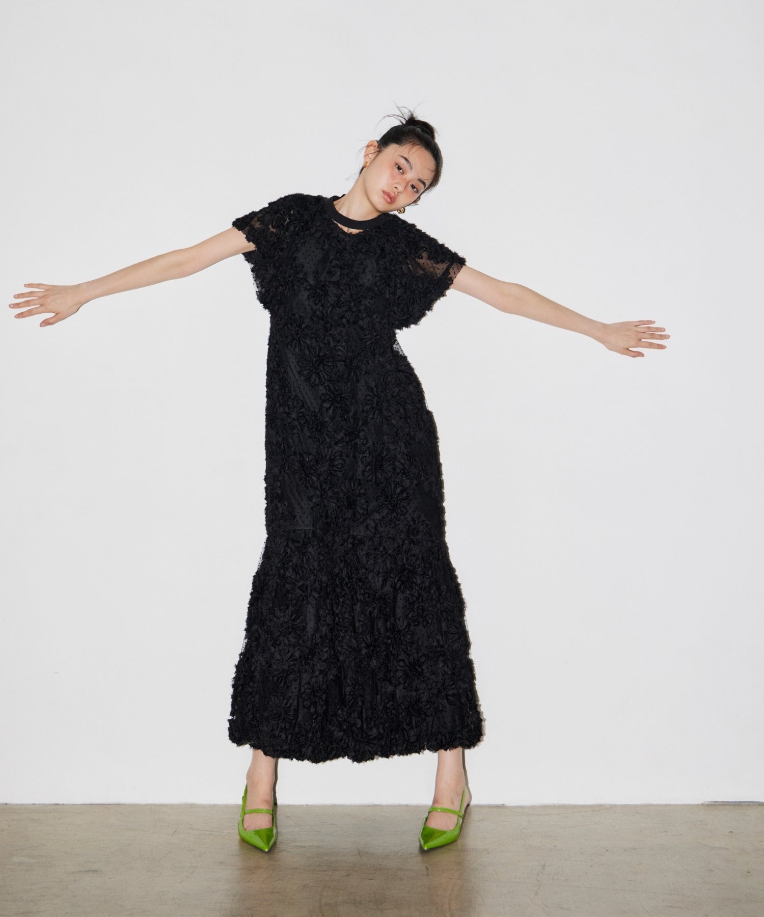 【POPUP】FLOWER BALLOON DRESS