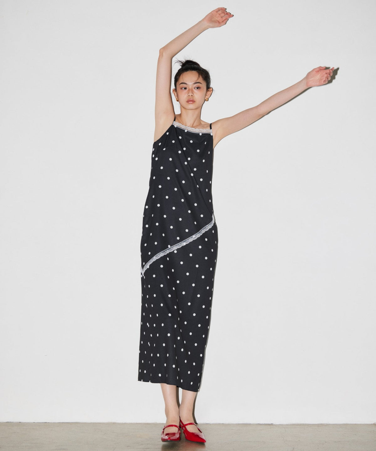 【POPUP】DOT LAYERED DRESS