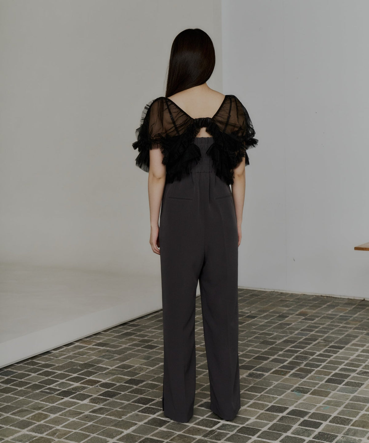 【POPUP】MIXING FRILLS BOLERO