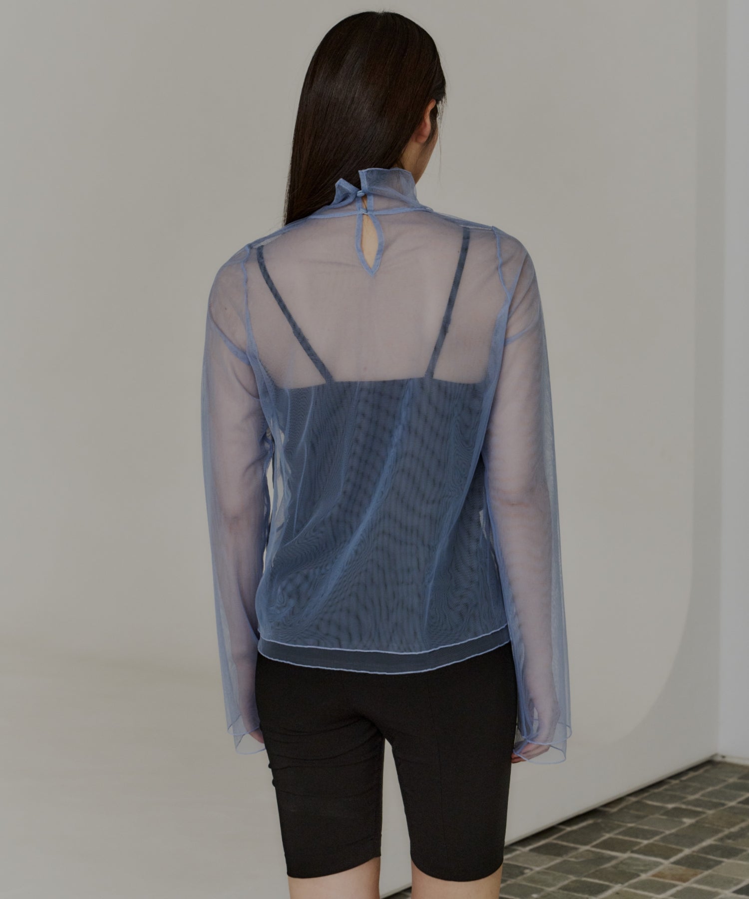 【POPUP】TULLE LAYERED TOPS