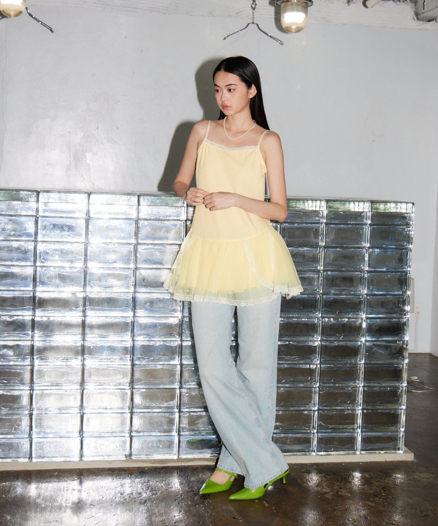 RUFFLE TULLE TOPS & MINI DRESS