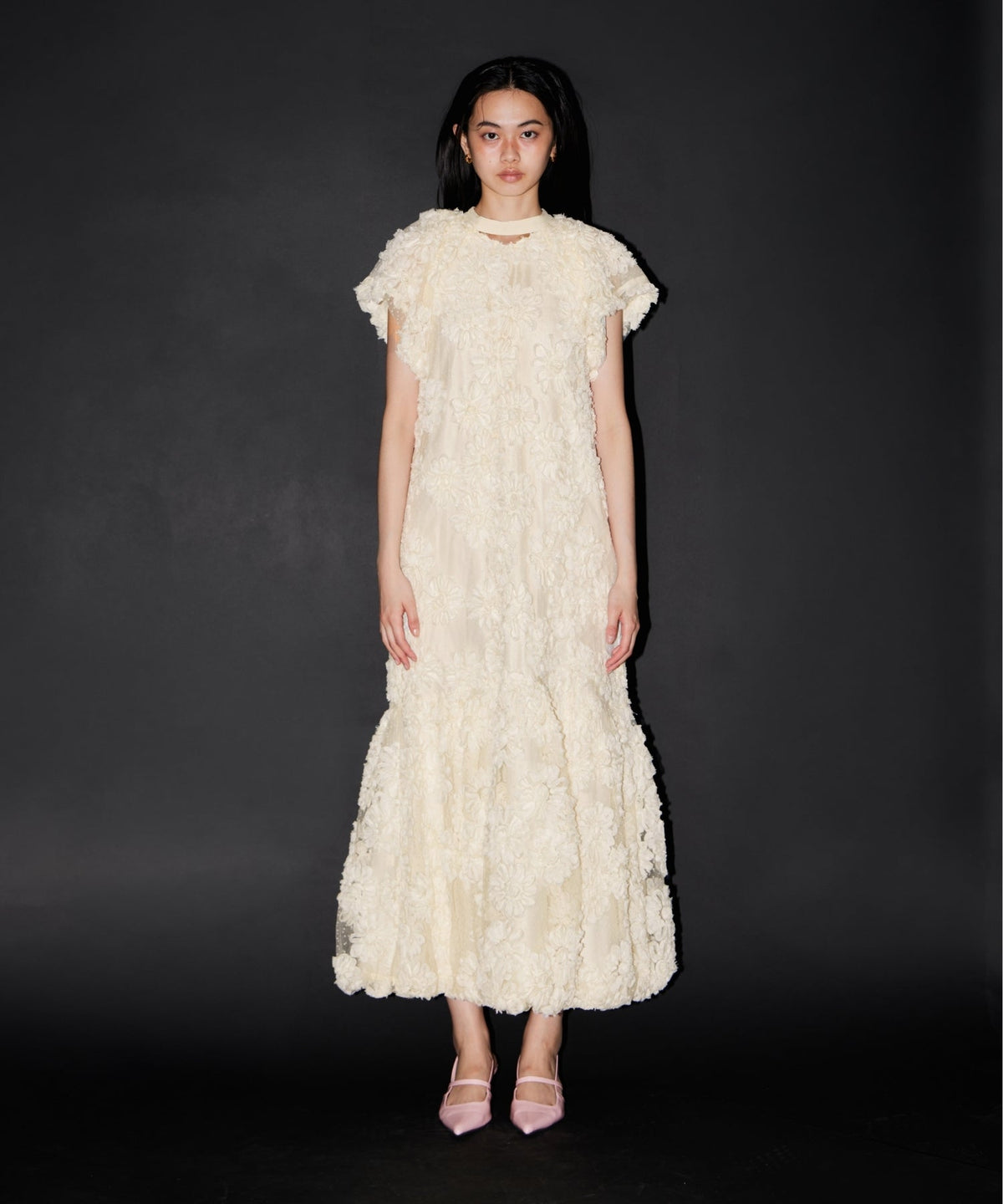 【POPUP】FLOWER BALLOON DRESS
