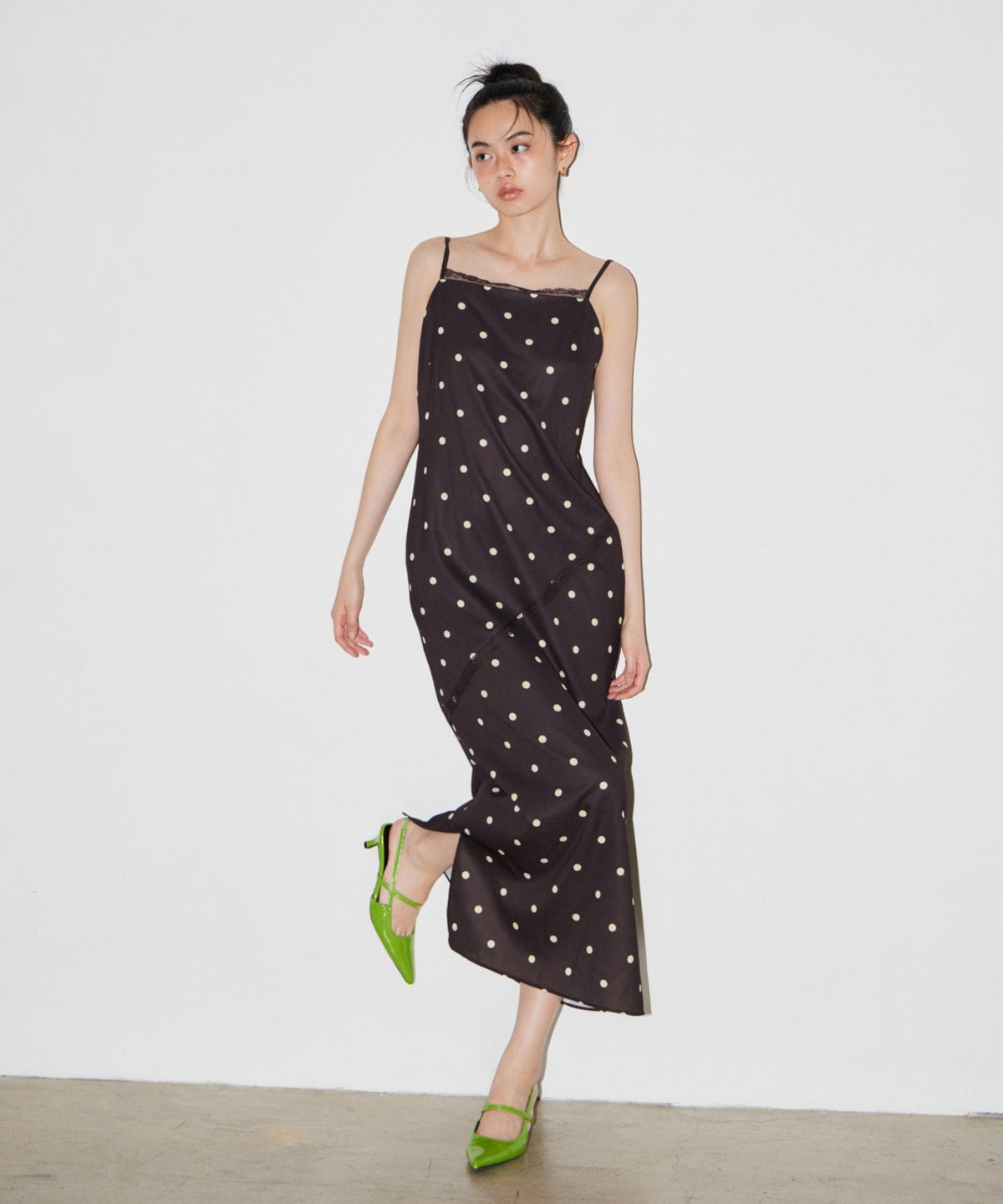 DOT LAYERED DRESS