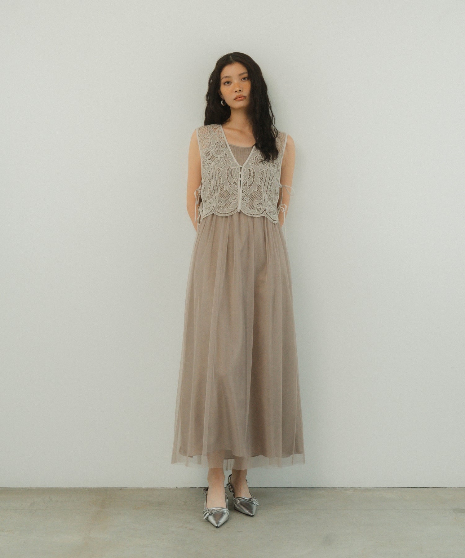 TULLE LAYERED DRESS