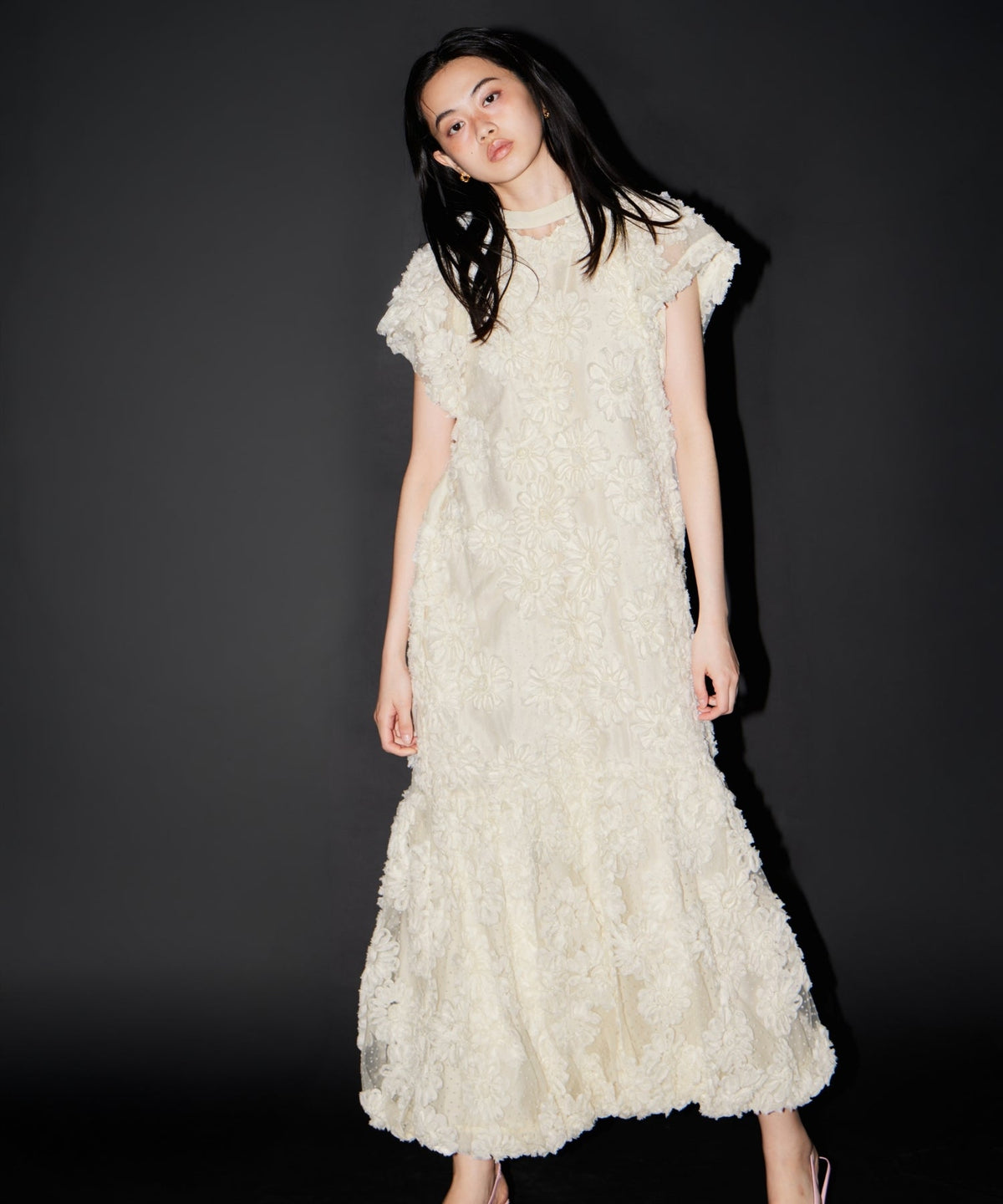 【POPUP】FLOWER BALLOON DRESS