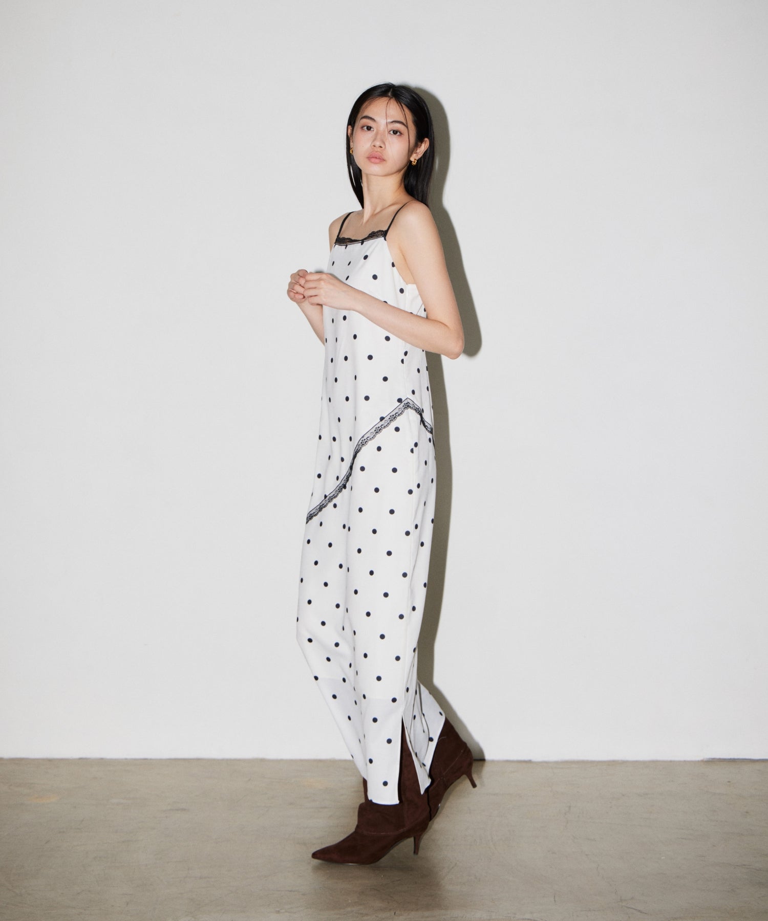 【POPUP】DOT LAYERED DRESS
