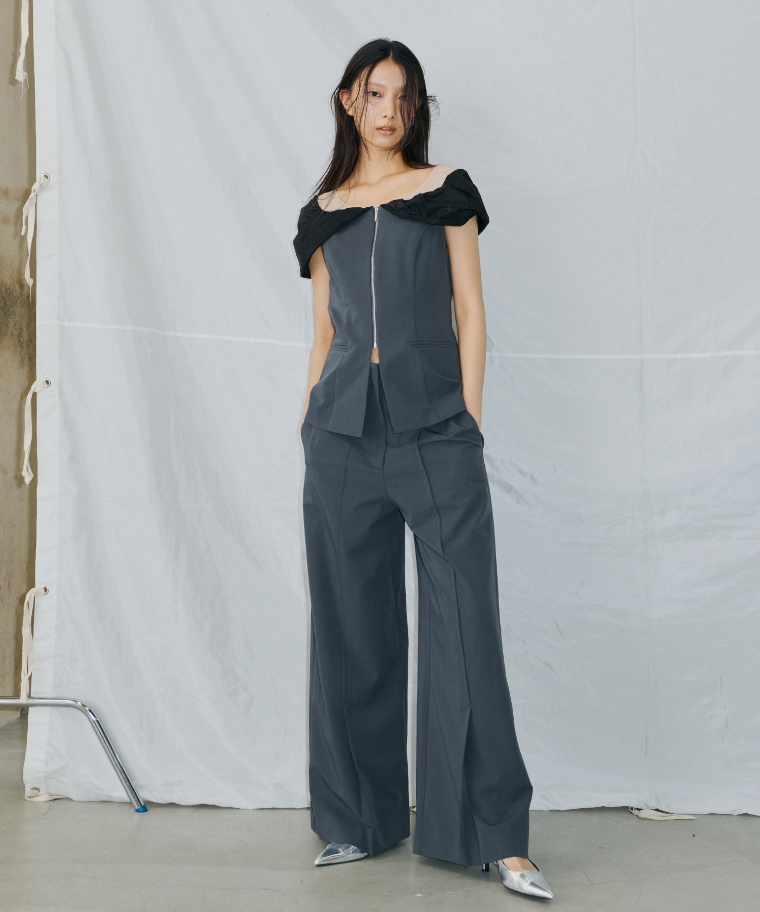 KNOT SHIRT DOCKING SETUP DRESS
