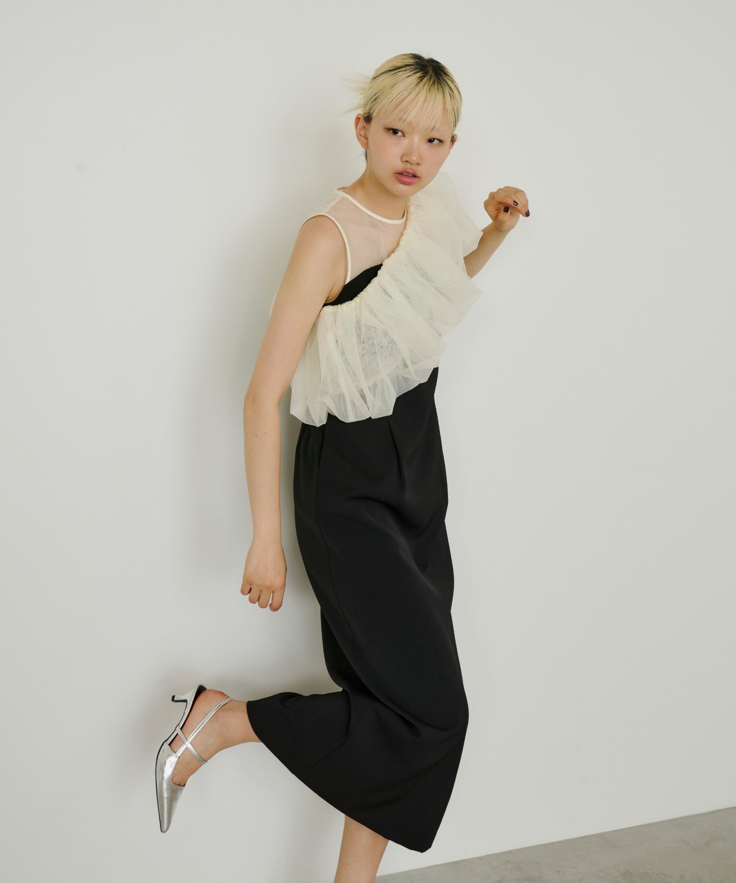BALLOON FORM SET DRESS