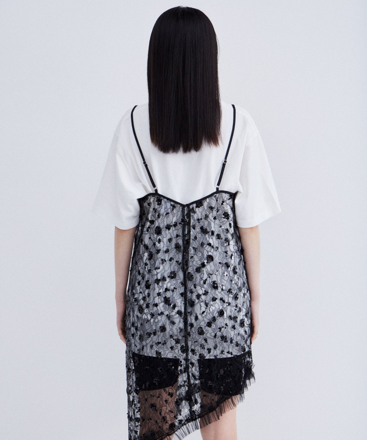 【POPUP】FLOWER SPANGLE CAMI DRESS