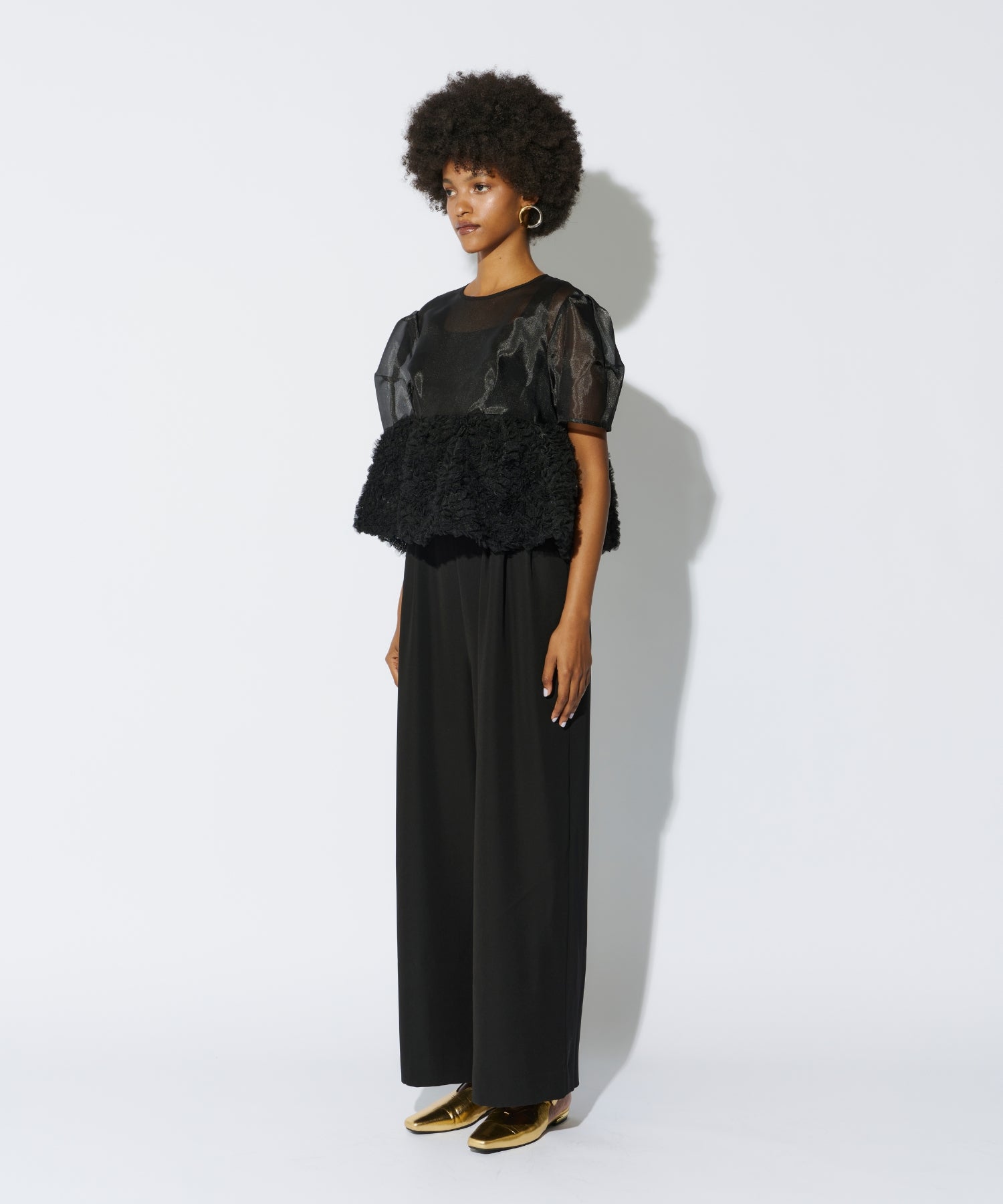SWELL PEPLUM SET UP PANTS DRESS