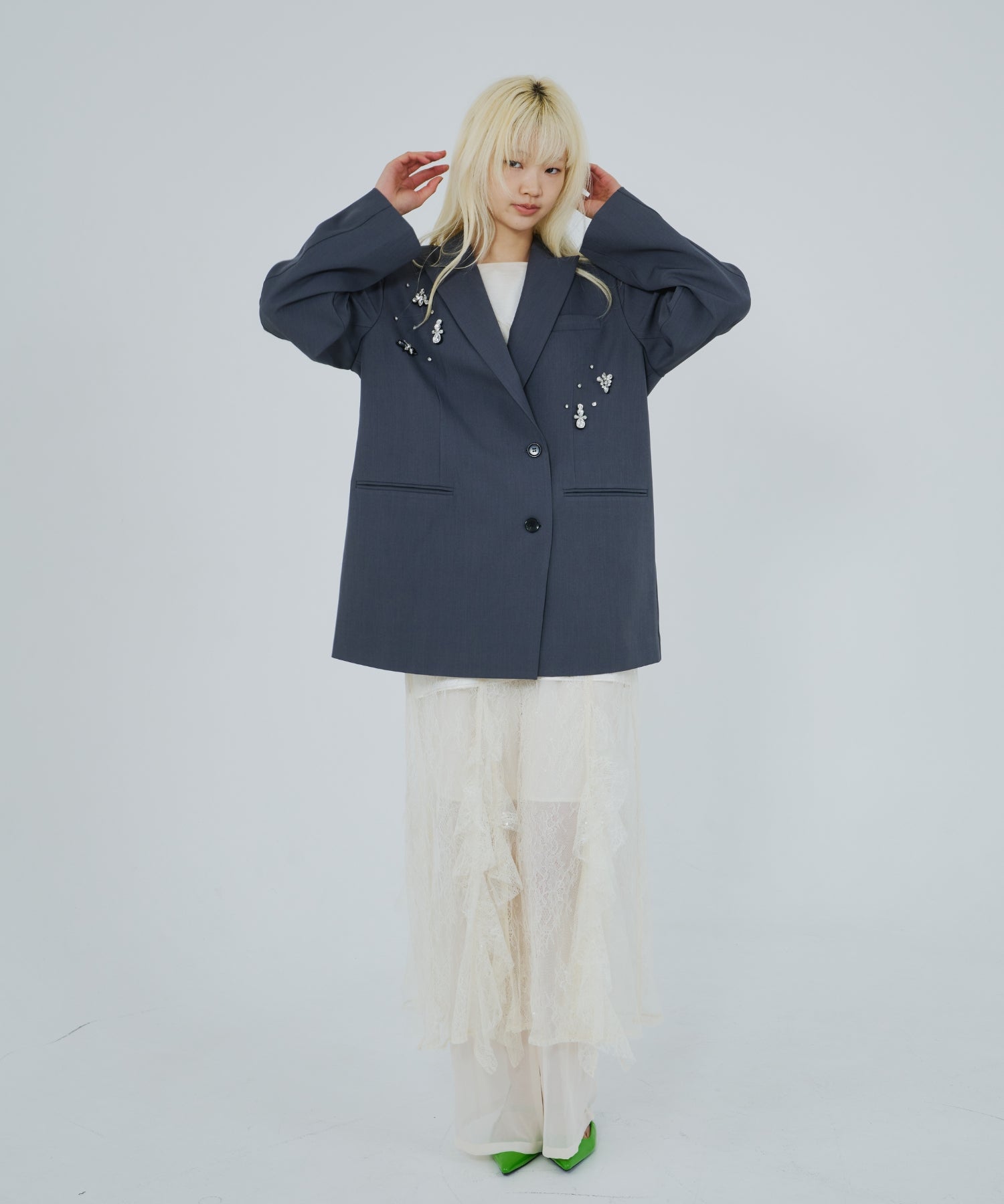 JEWELS SHINE BOXY JACKET