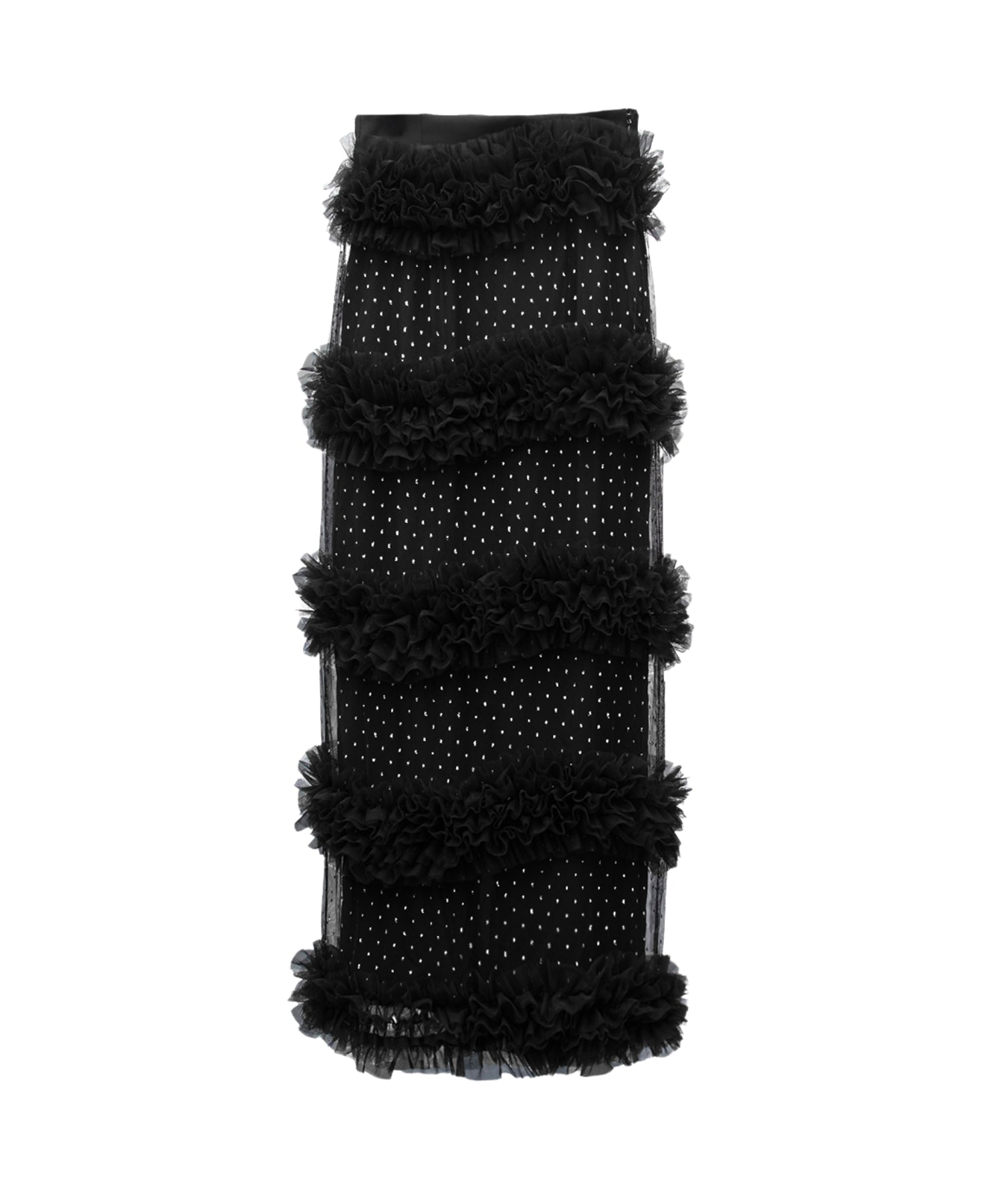 VOLUME TIERED DRESS