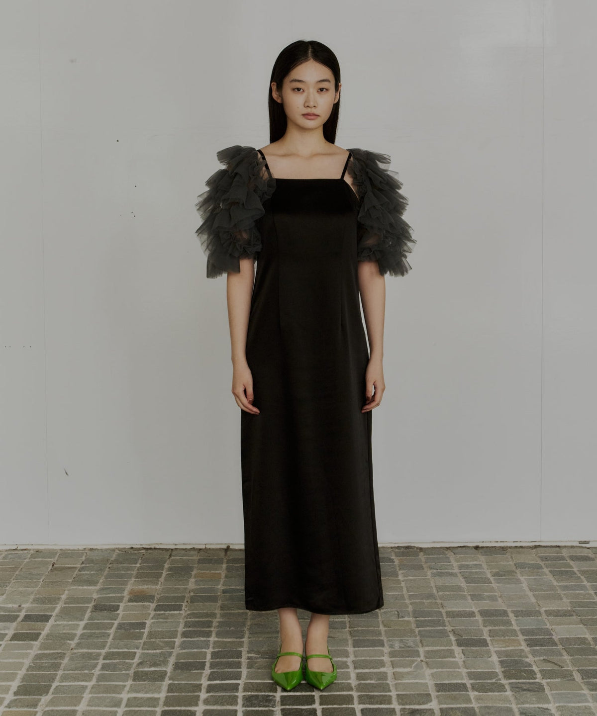 【POPUP】MIXING FRILLS BOLERO