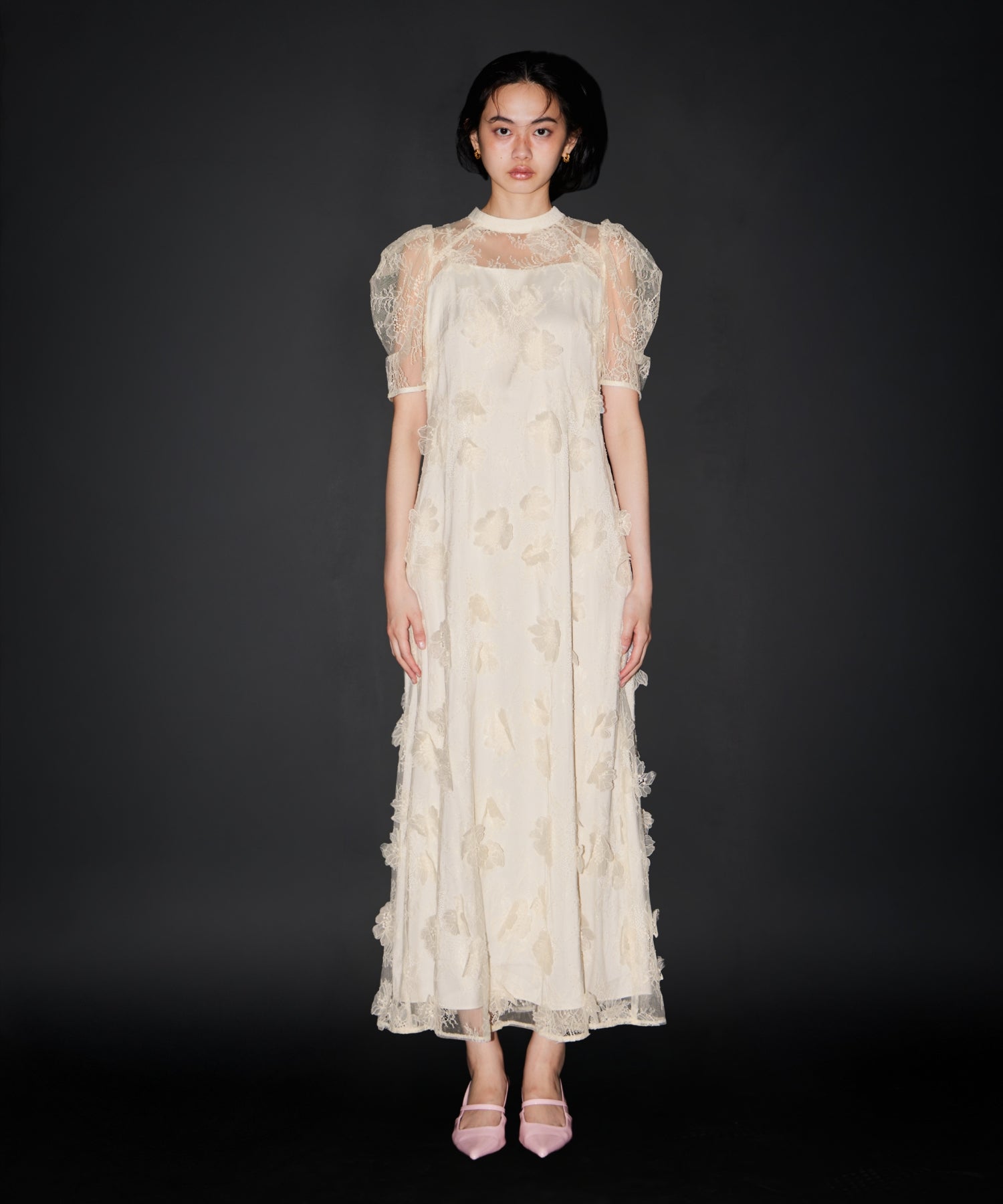 FLOWER LACE DRESS