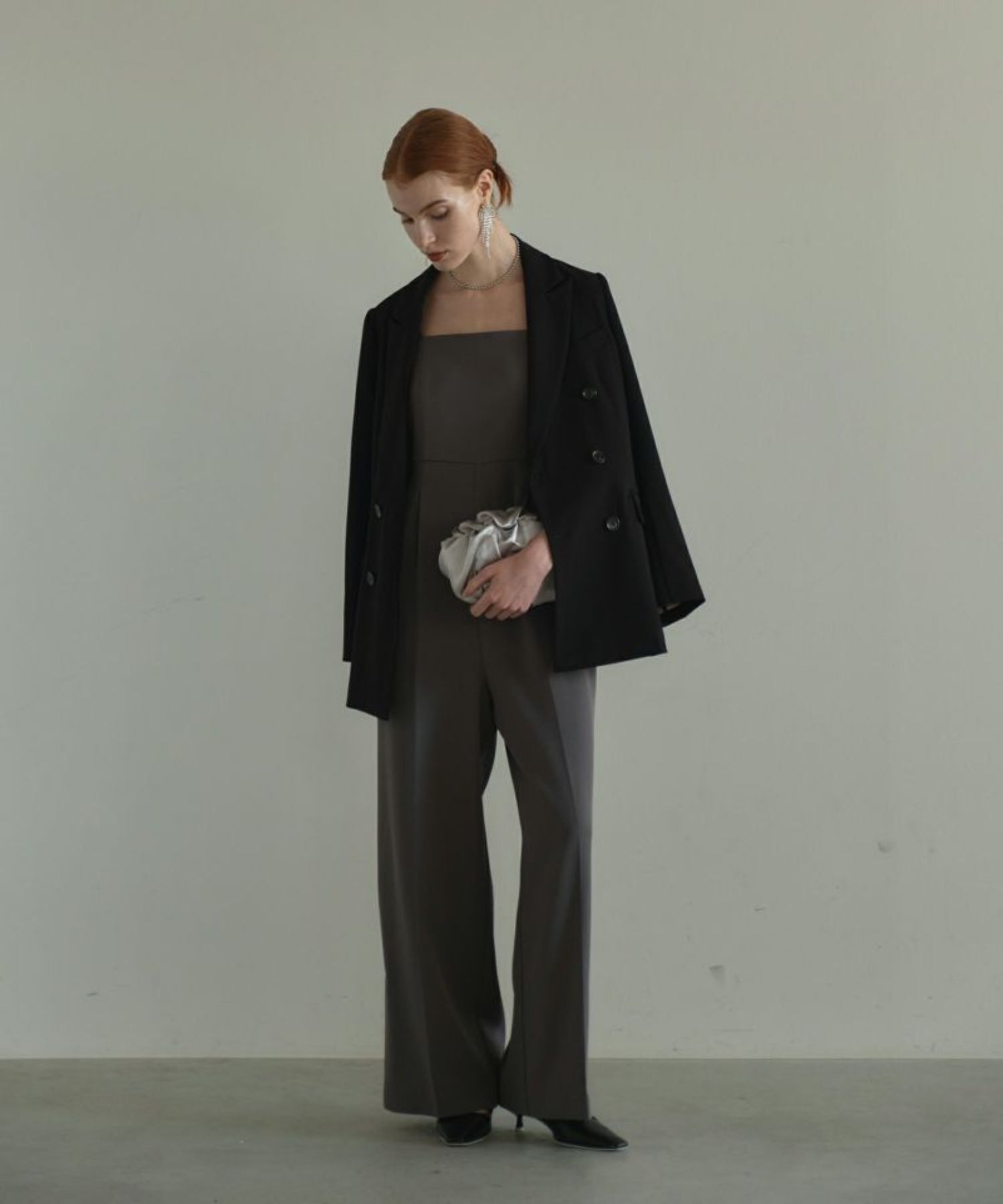 PEAKED LAPEL JACKET