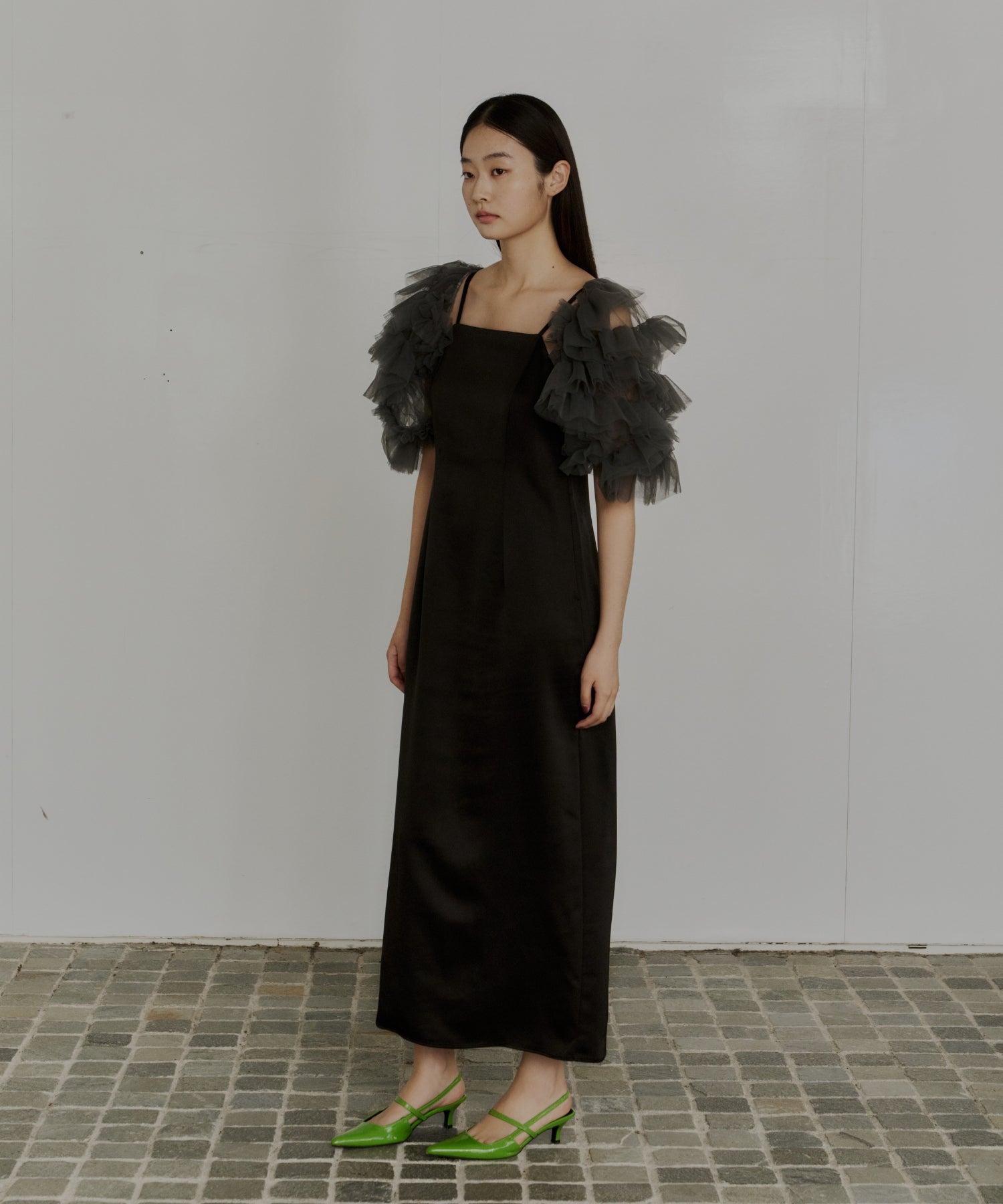 【POPUP】MIXING FRILLS BOLERO