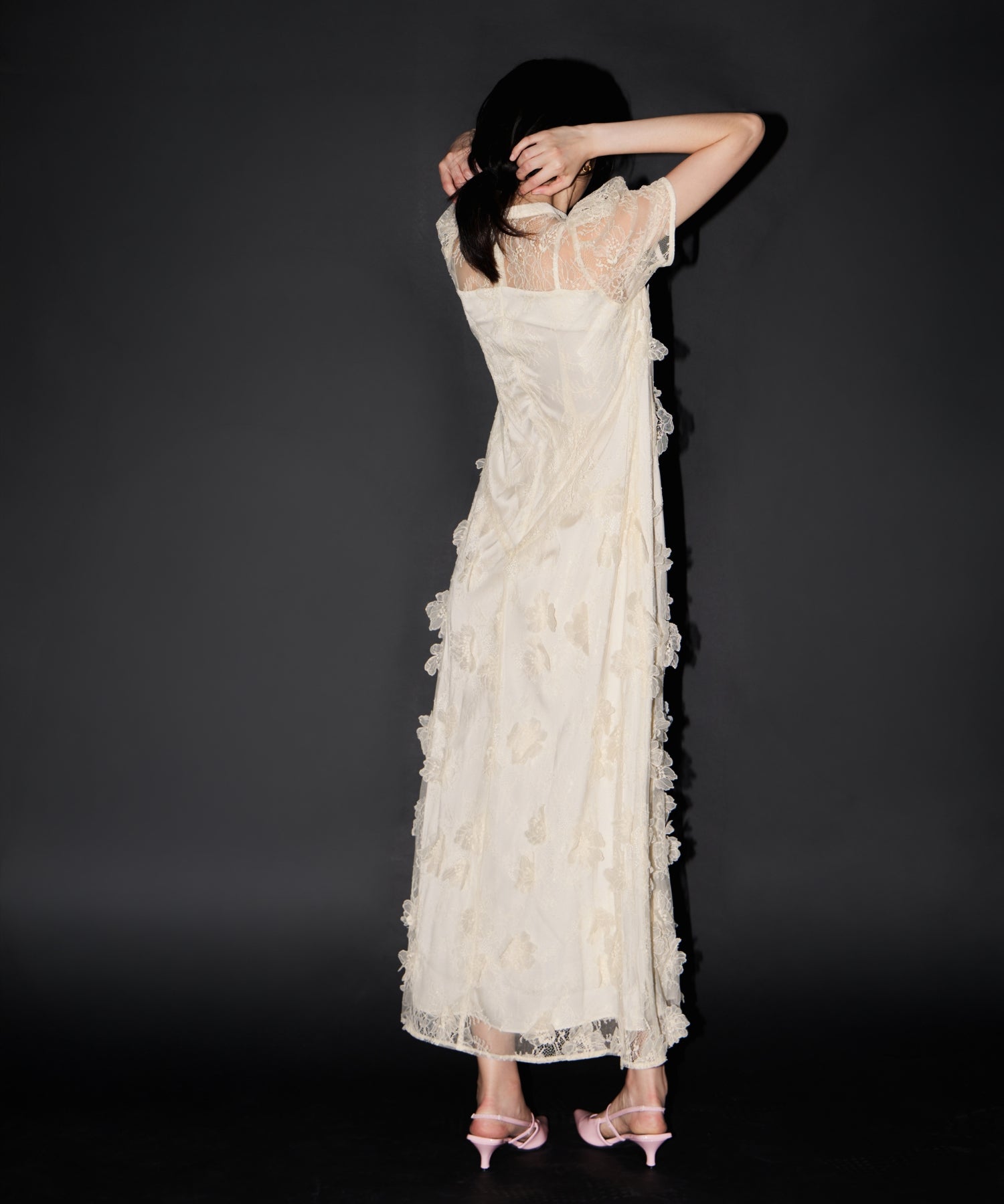 FLOWER LACE DRESS