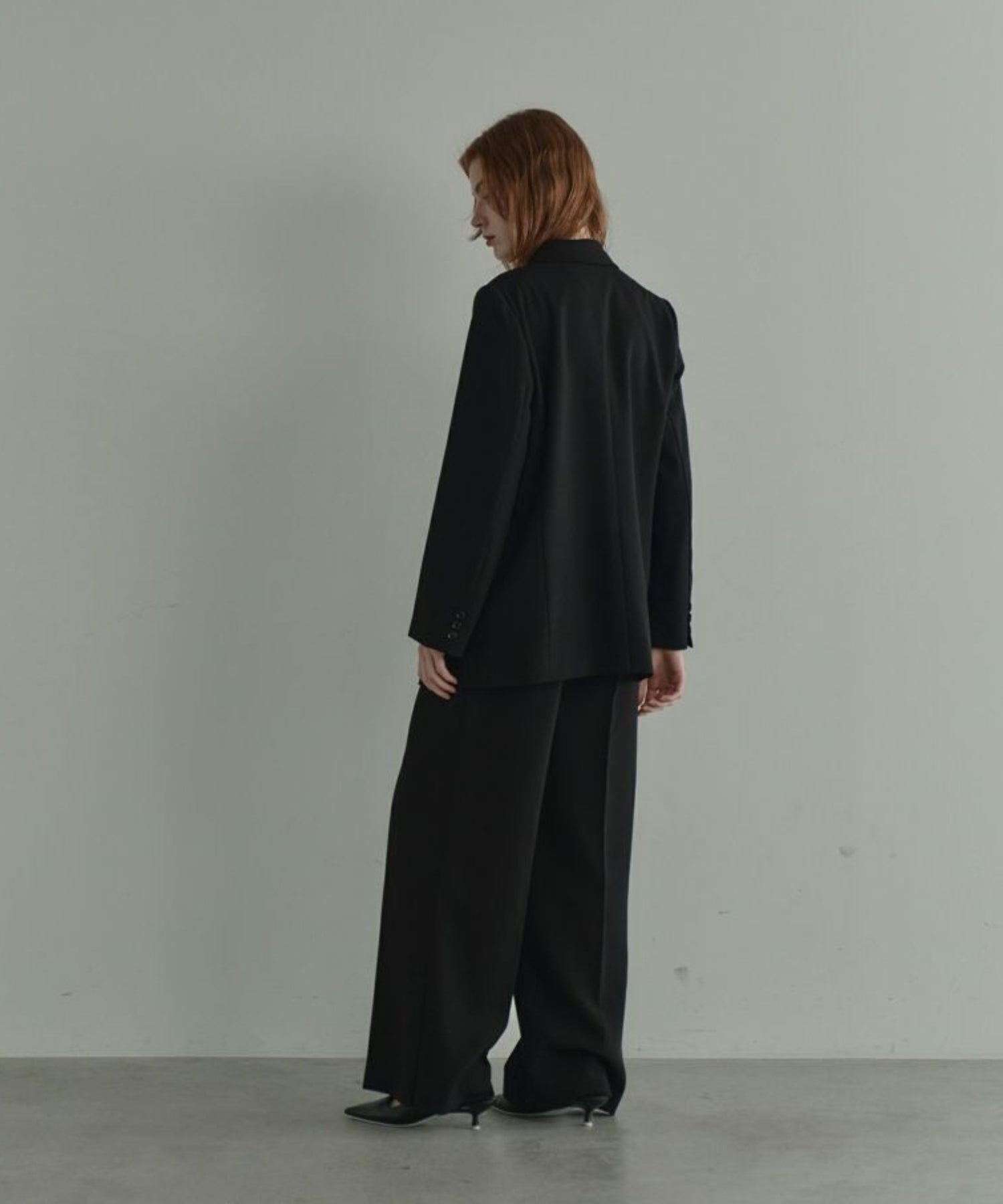PEAKED LAPEL JACKET