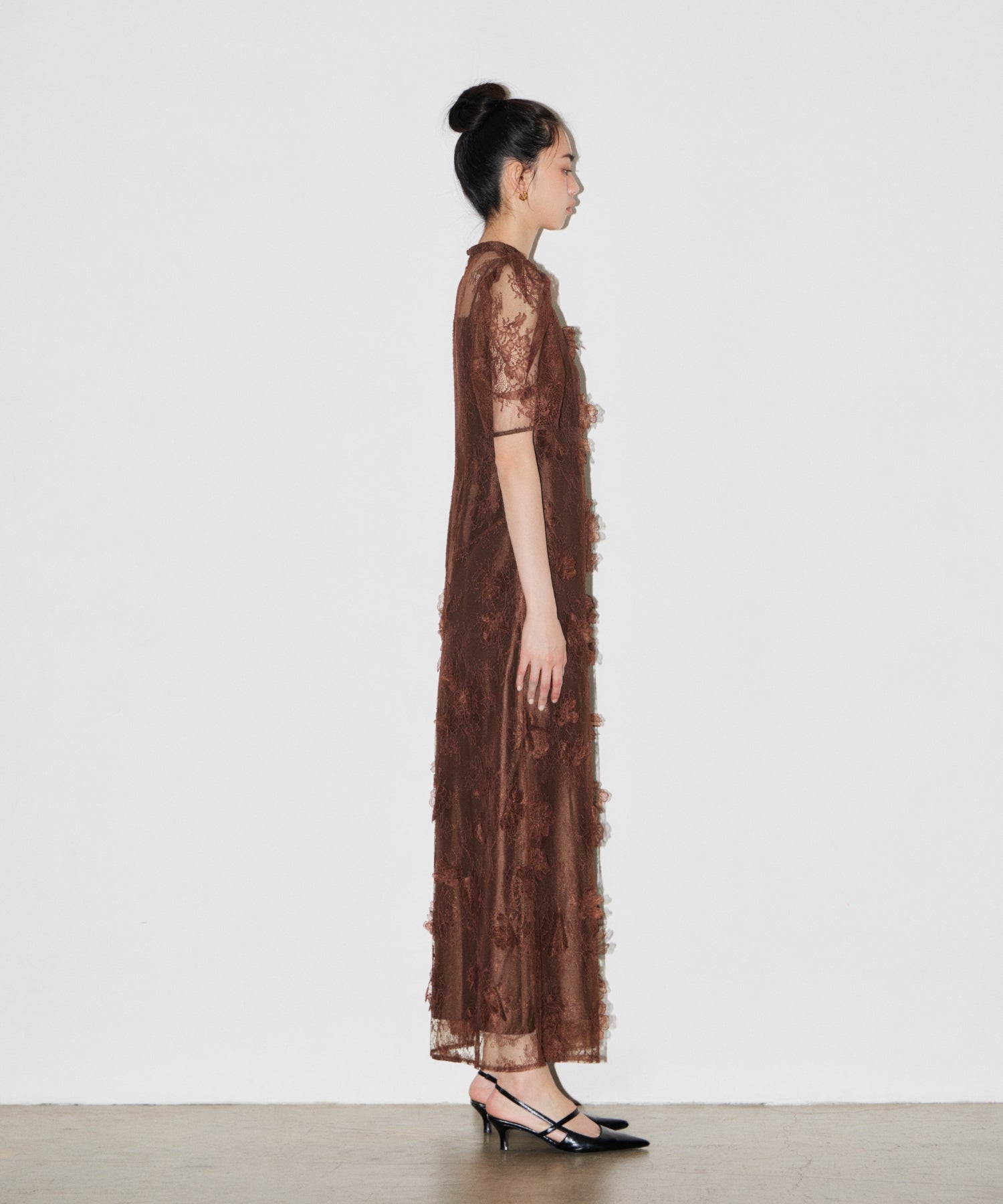 FLOWER LACE DRESS