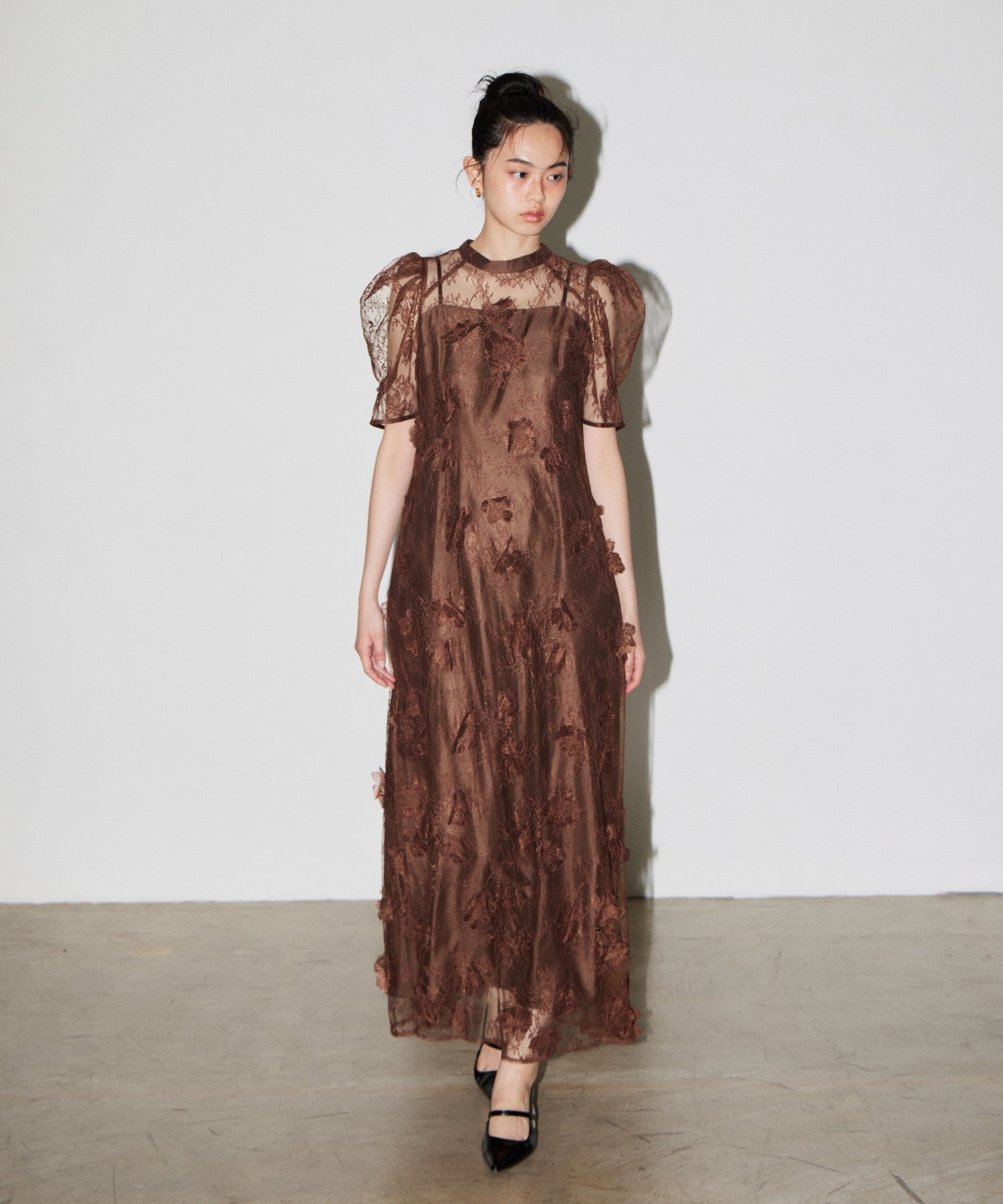 FLOWER LACE DRESS