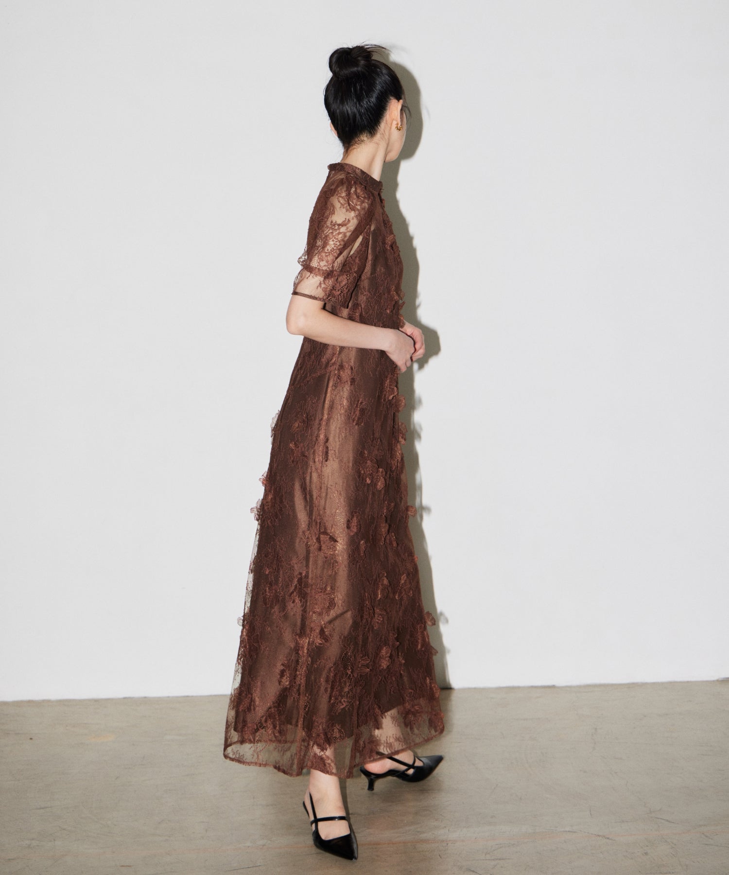 FLOWER LACE DRESS