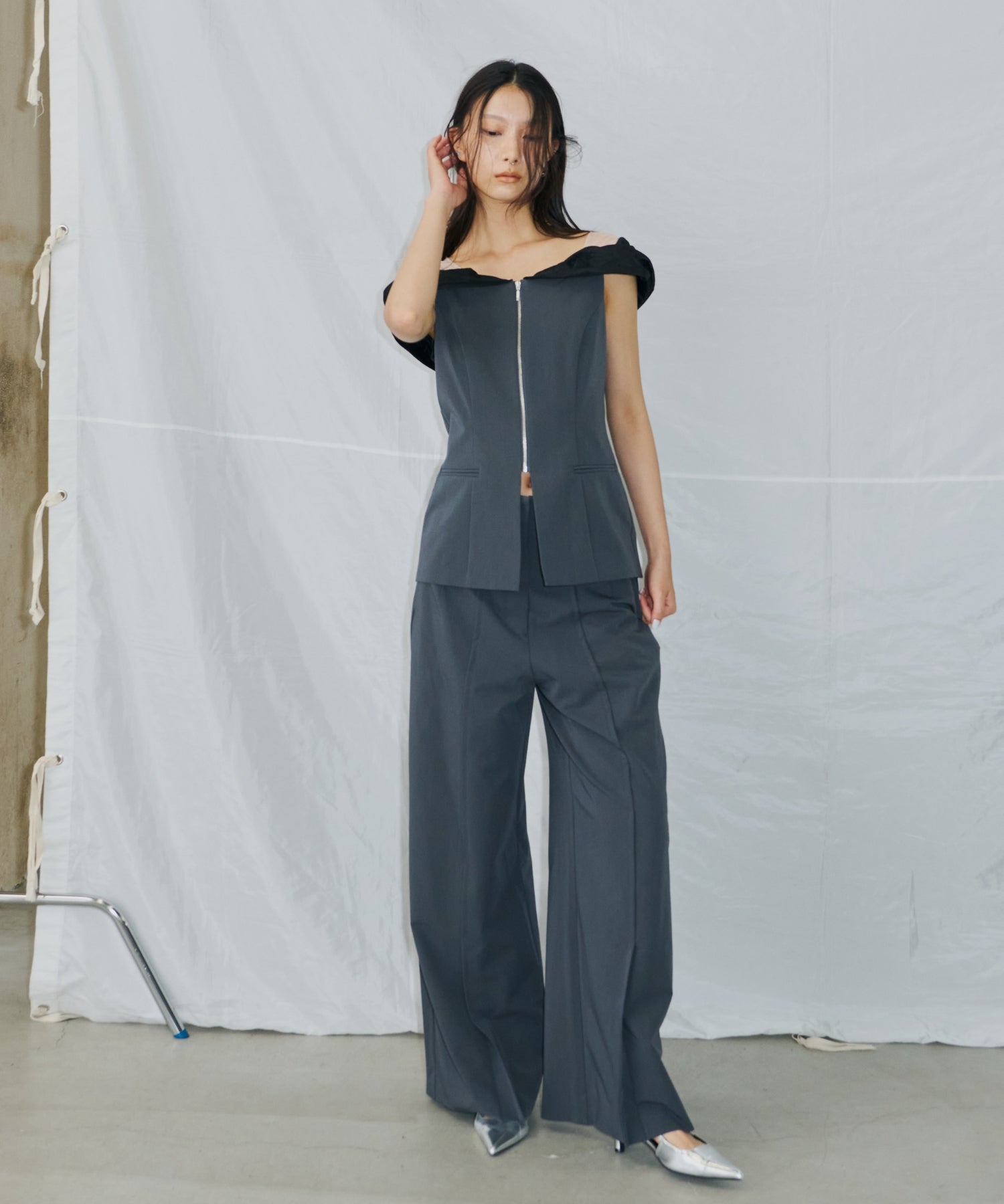 KNOT SHIRT DOCKING SETUP DRESS