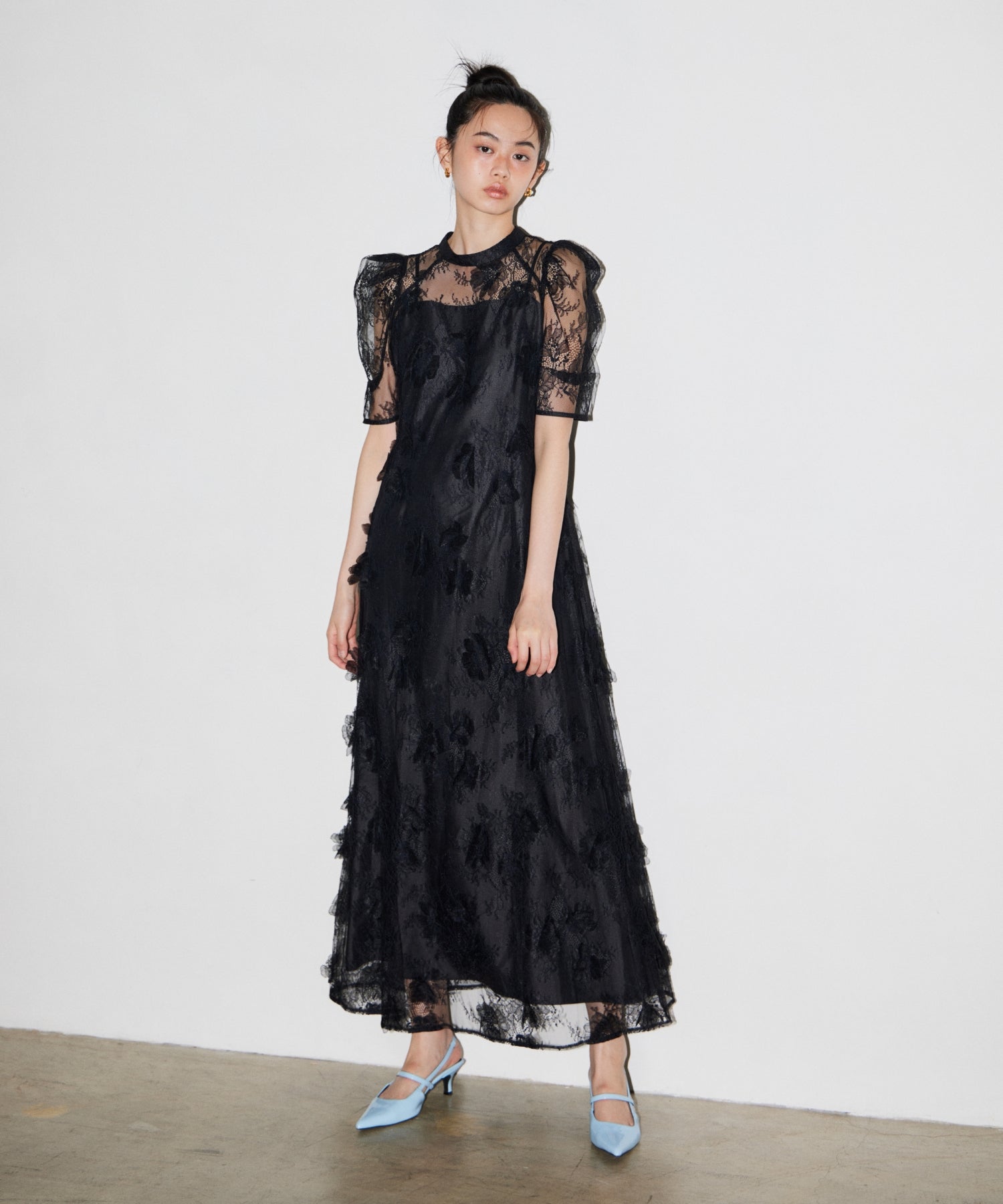 FLOWER LACE DRESS