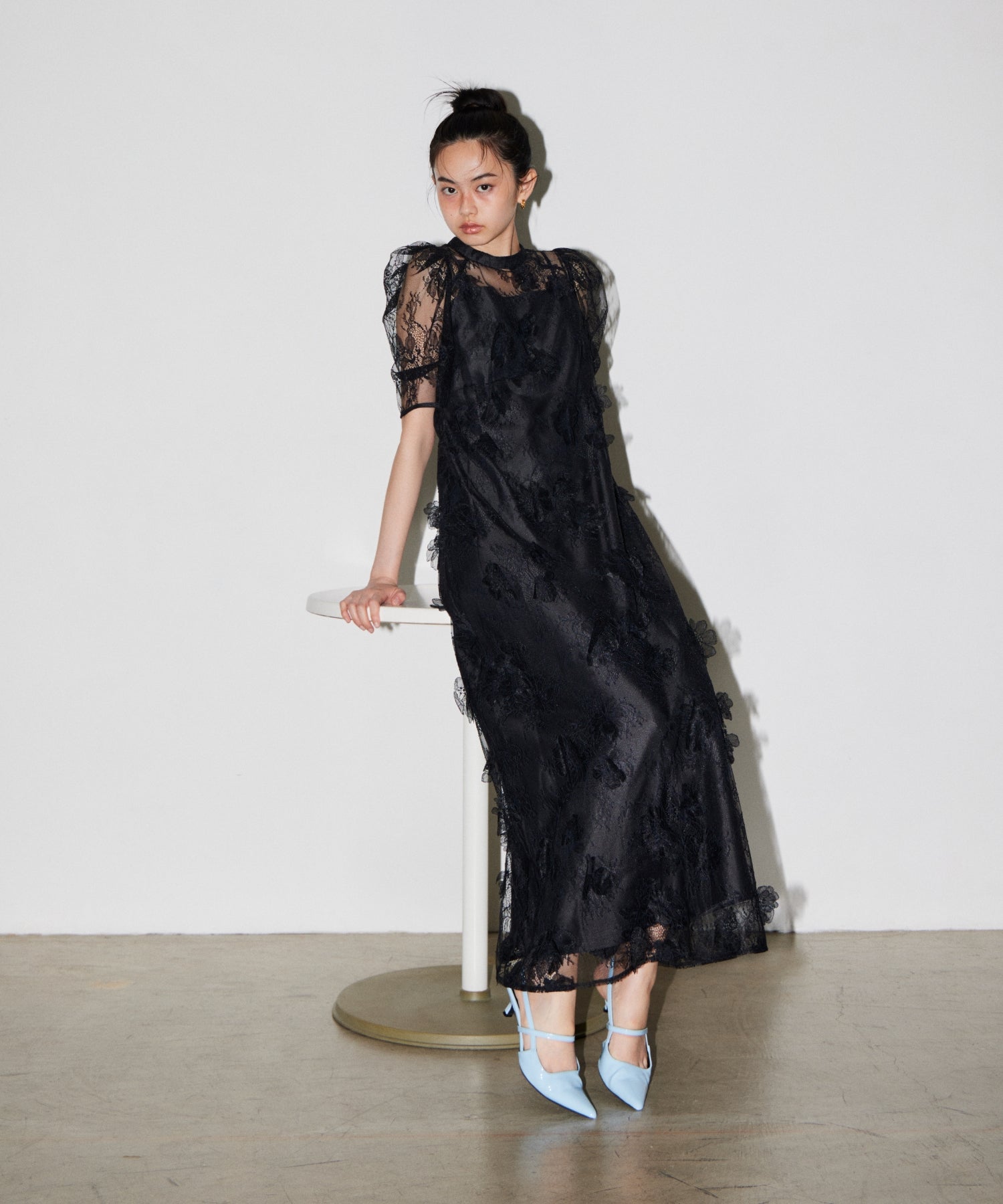 FLOWER LACE DRESS