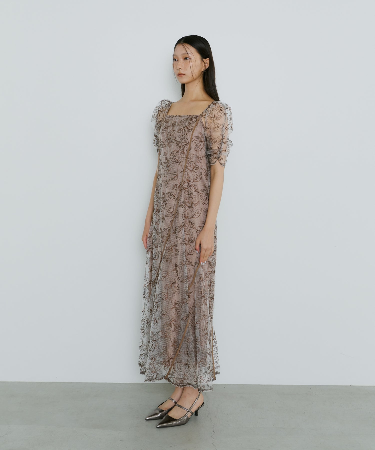 WAVE PIPING FRARE DRESS