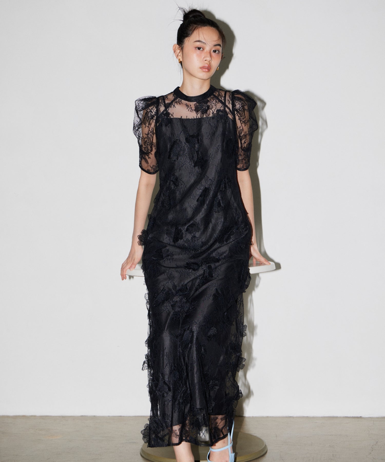 FLOWER LACE DRESS