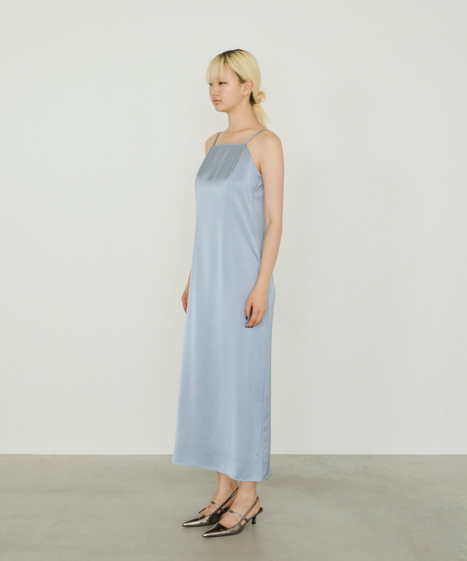 SATIN MINIMAL DRESS