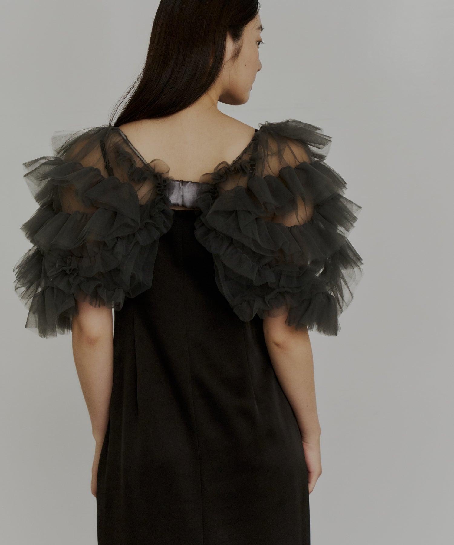 MIXING FRILLS BOLERO