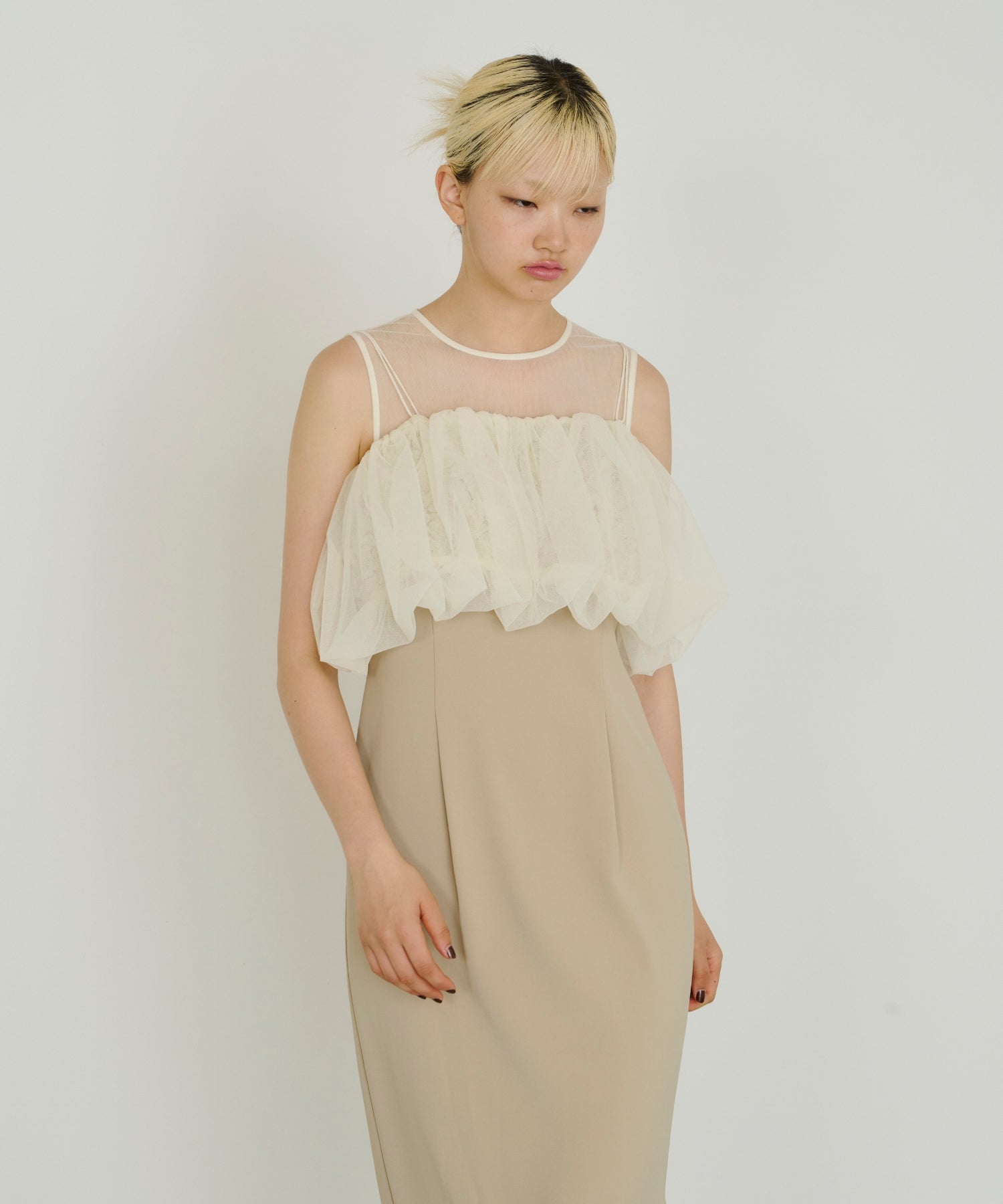 BALLOON FORM SET DRESS