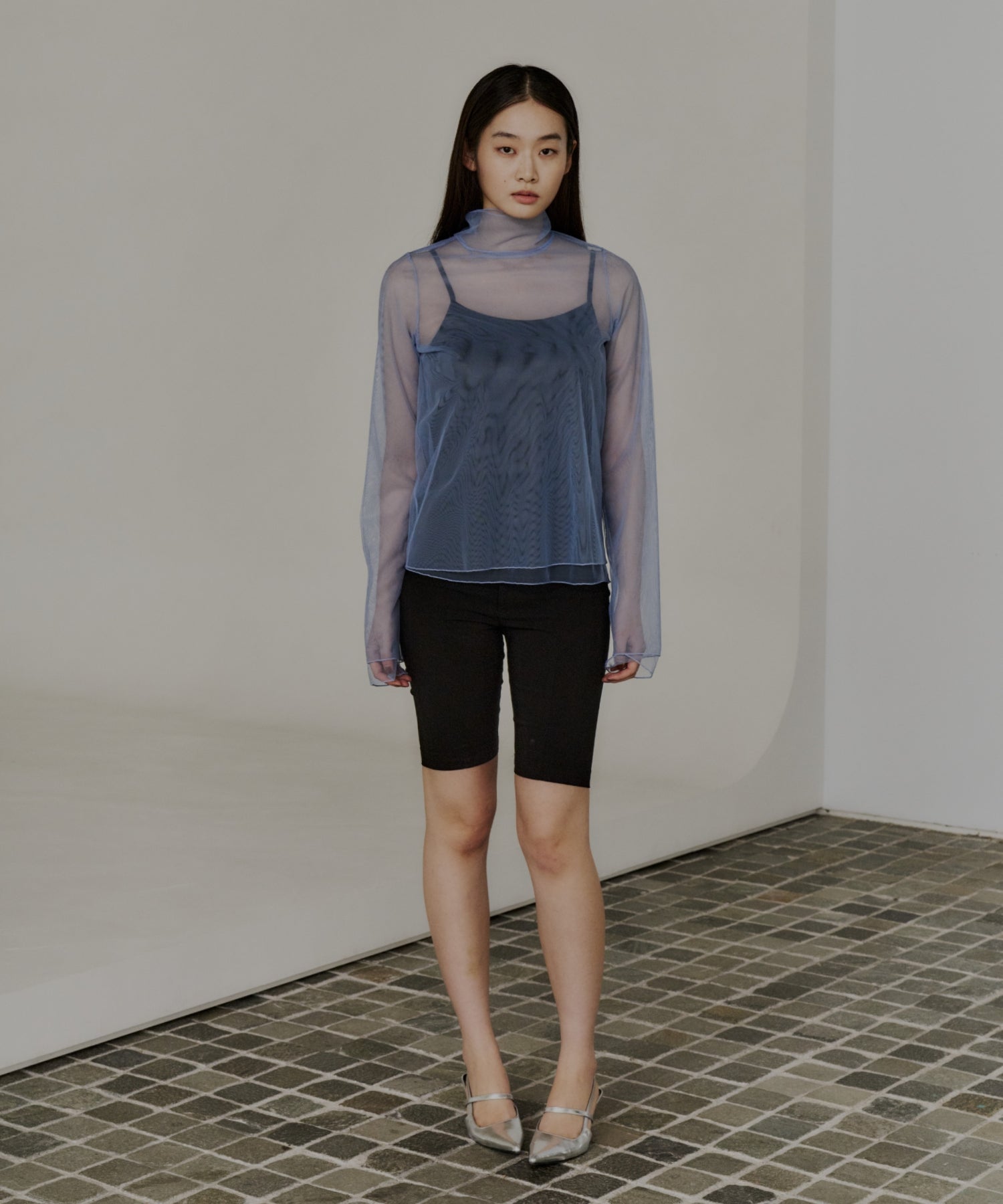 【POPUP】TULLE LAYERED TOPS