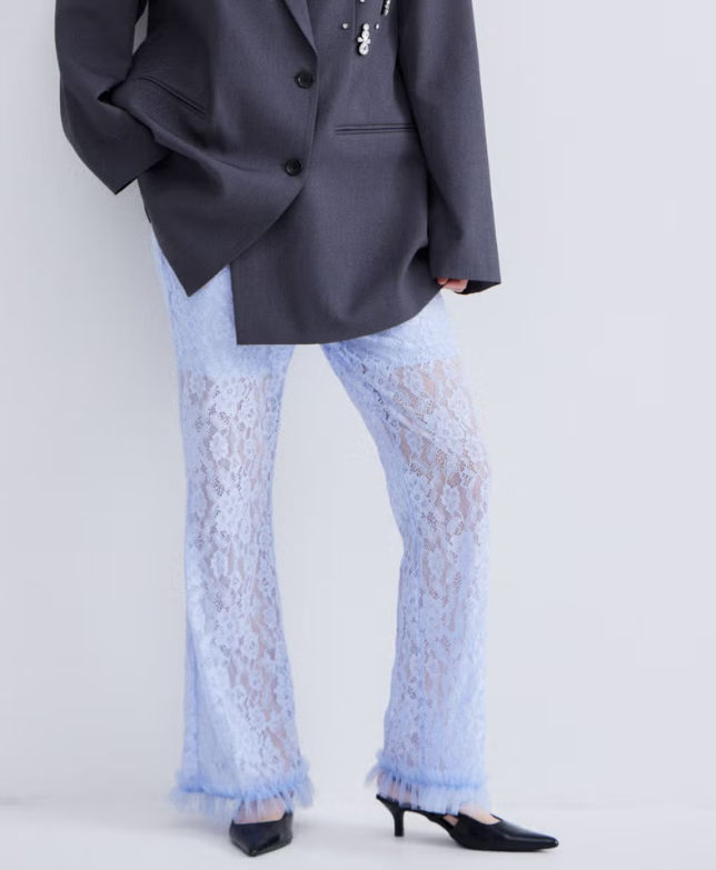 LACE FLARE PANTS