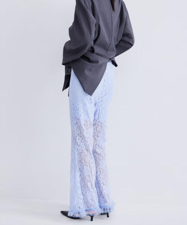 LACE FLARE PANTS