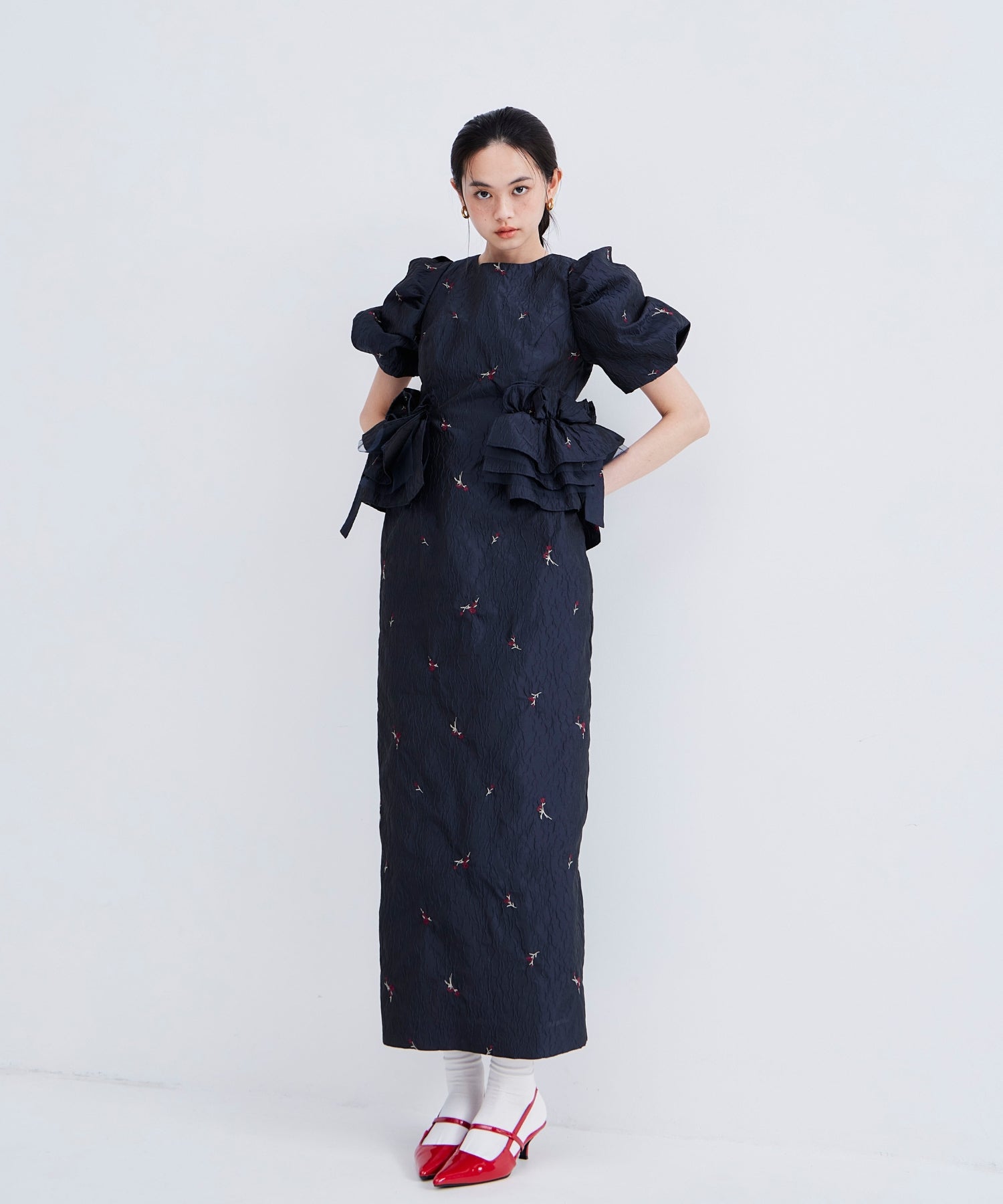 【POPUP】BLOSSOM FRILL DRESS
