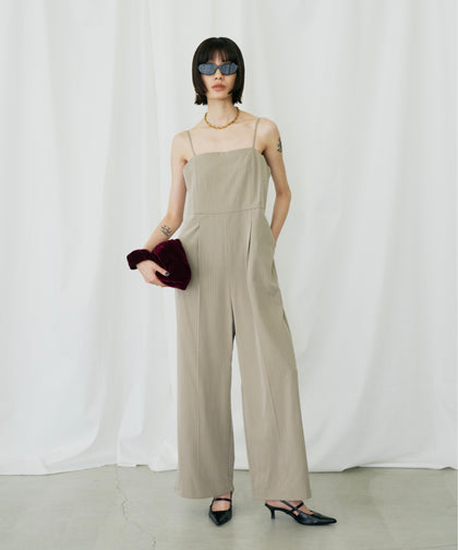 PINSTRIPE ALL IN ONE DRESS
