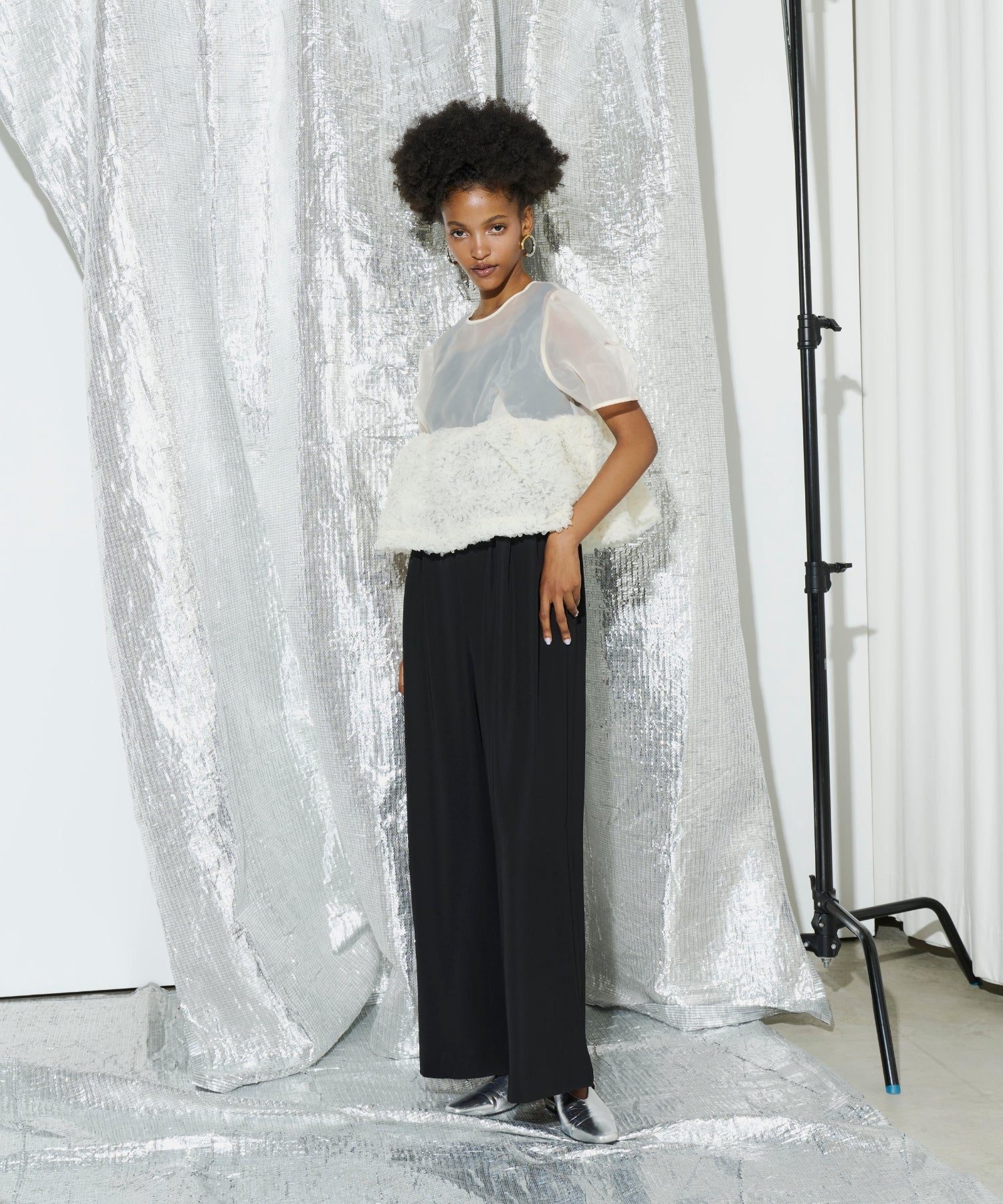 SWELL PEPLUM SET UP PANTS DRESS