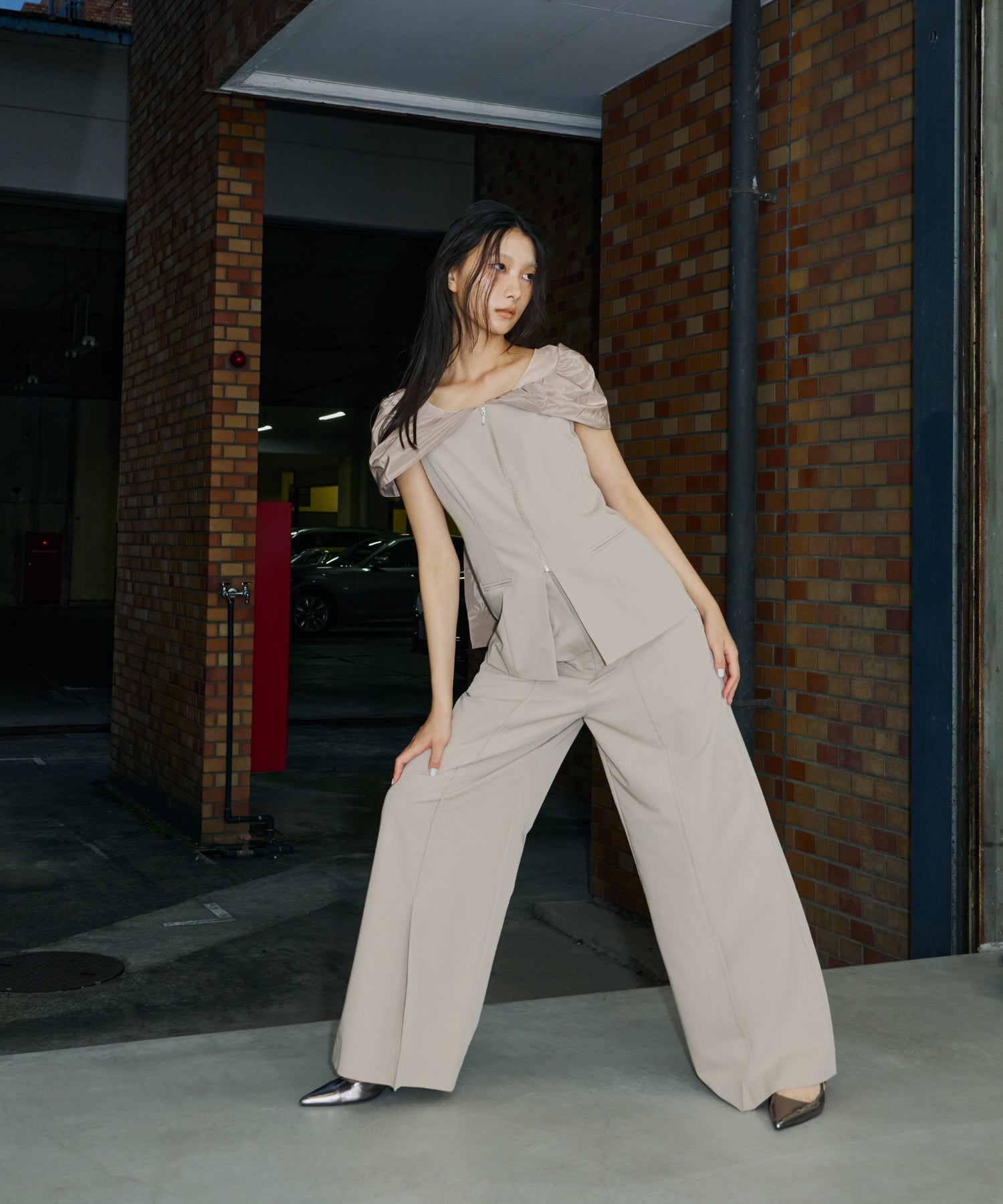 KNOT SHIRT DOCKING SETUP DRESS