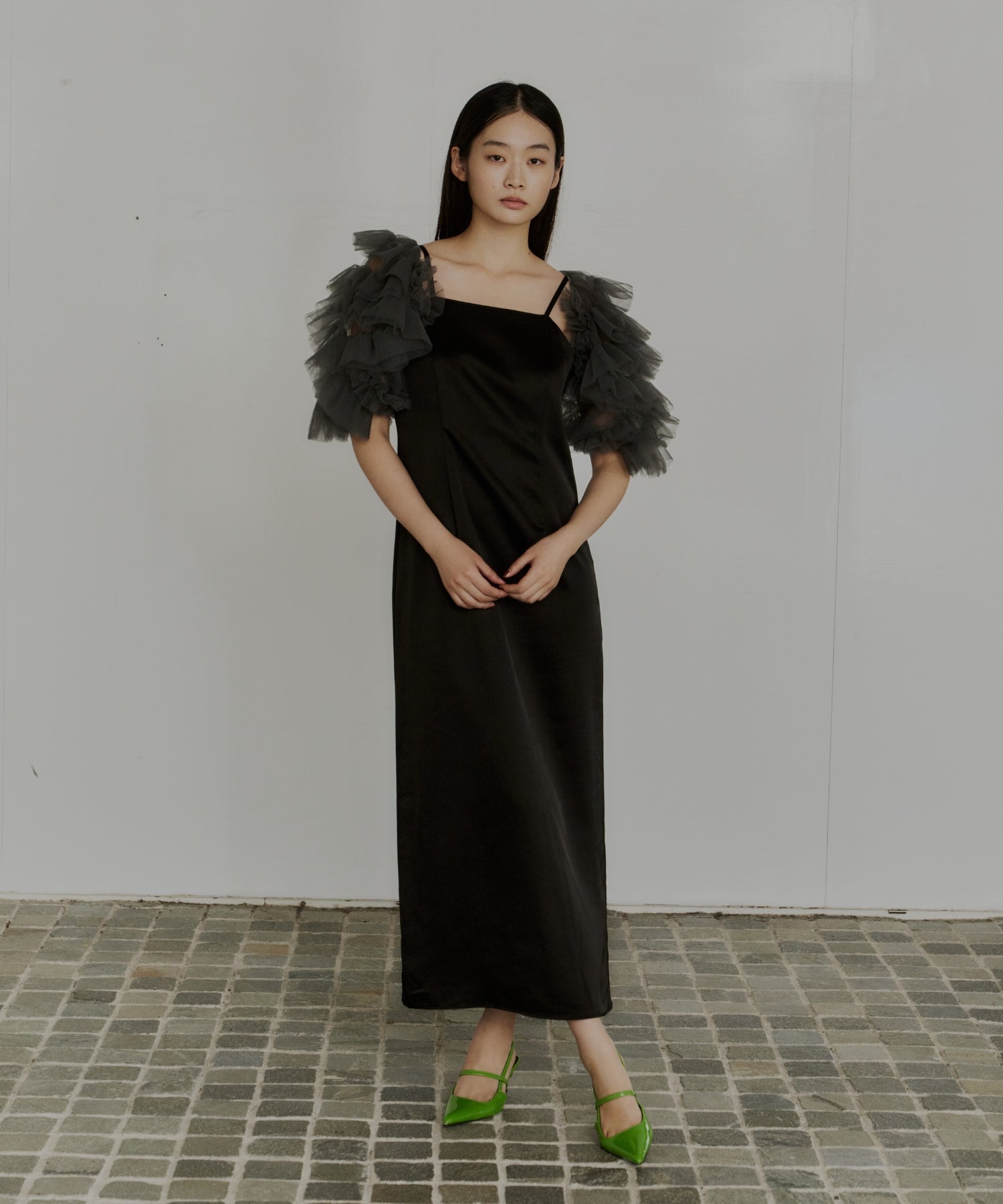【POPUP】MIXING FRILLS BOLERO