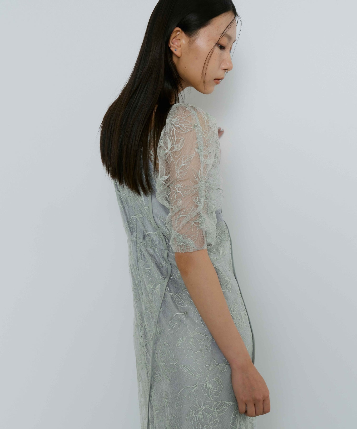 WAVE PIPING FRARE DRESS