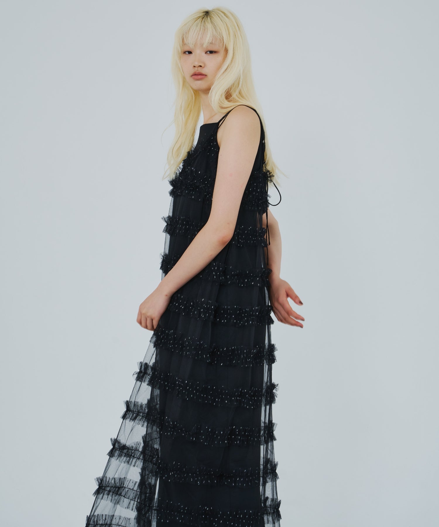 FRILL-LINE "GIRLY" DRESS