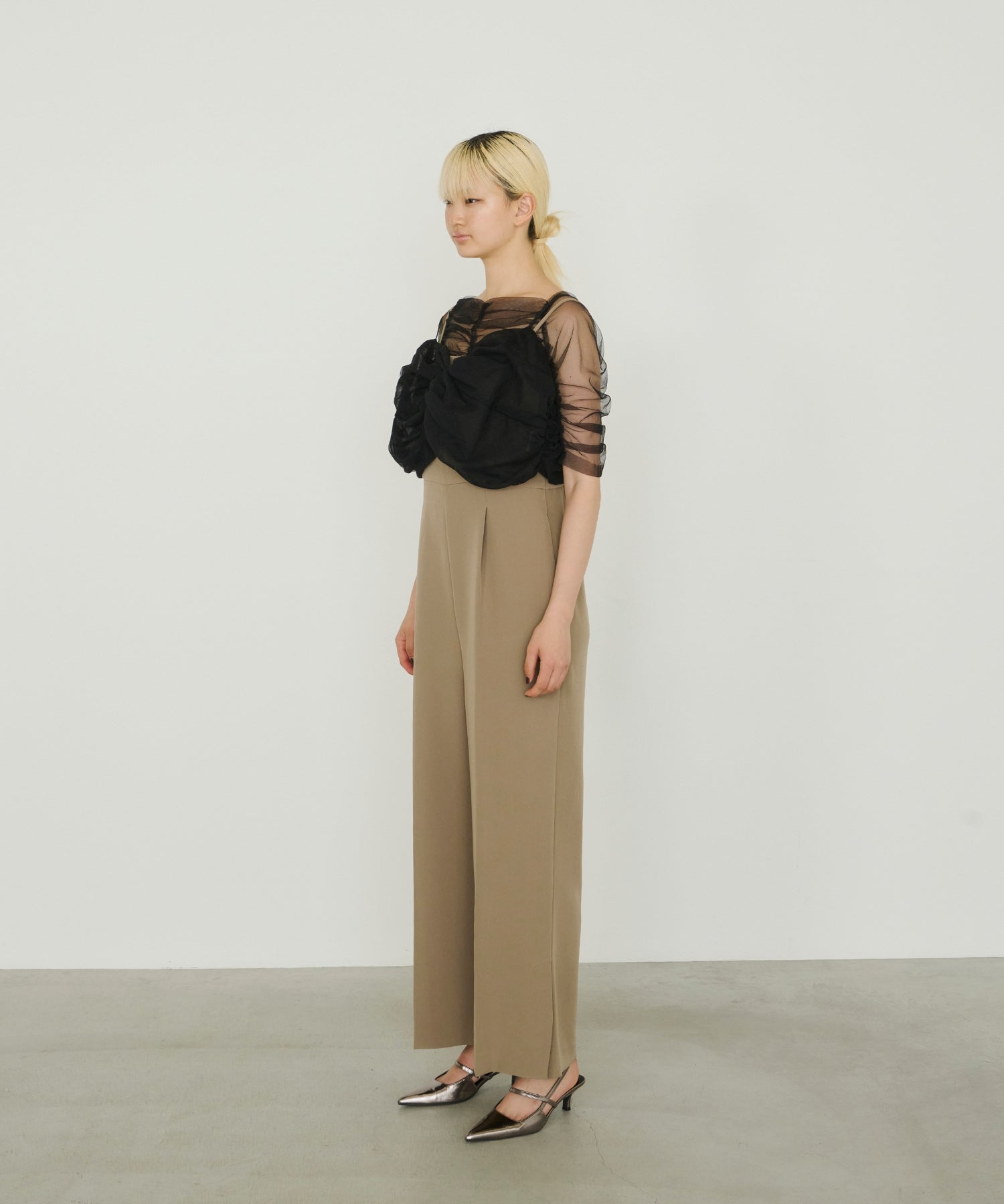 TWISTED BUSTIER LAYERED TOPS