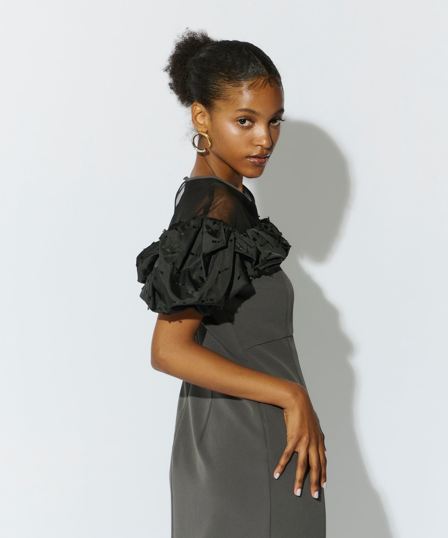 RIBBON MASHMALLOW DRESS