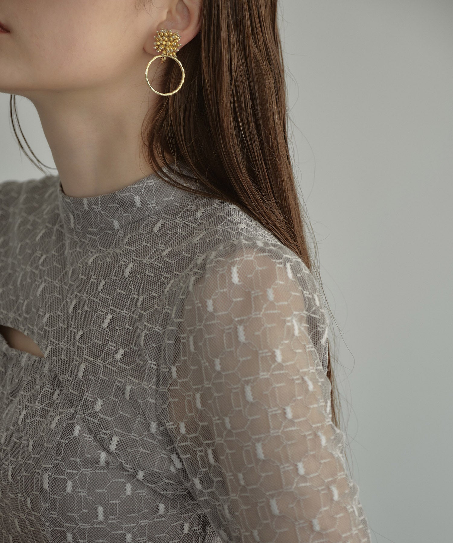 BACK OPEN GEOMETRIC DRESS